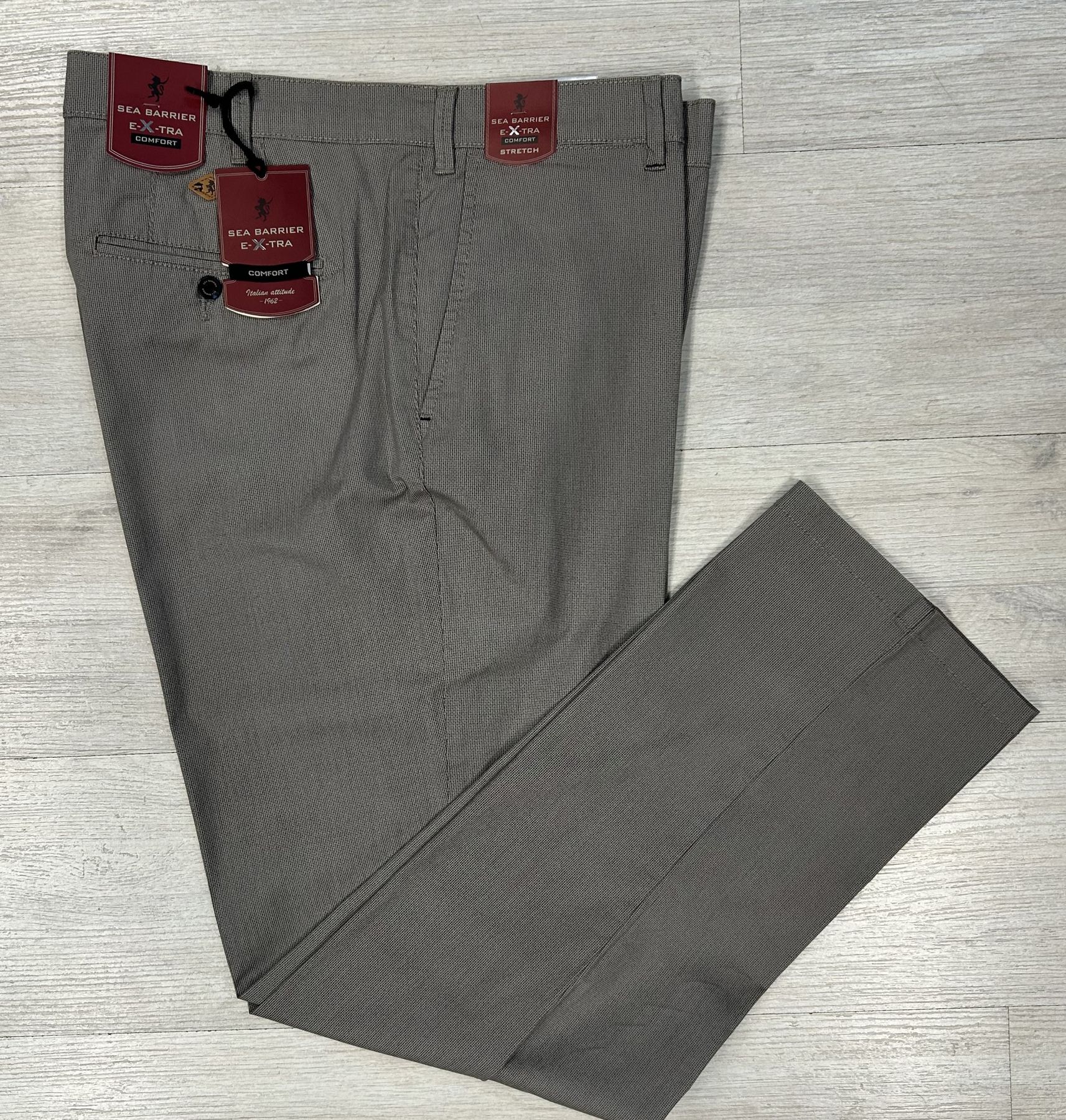 Pantaloni in cotone elasticizzato Sea Barrier articolo BAGGIOO/CONF