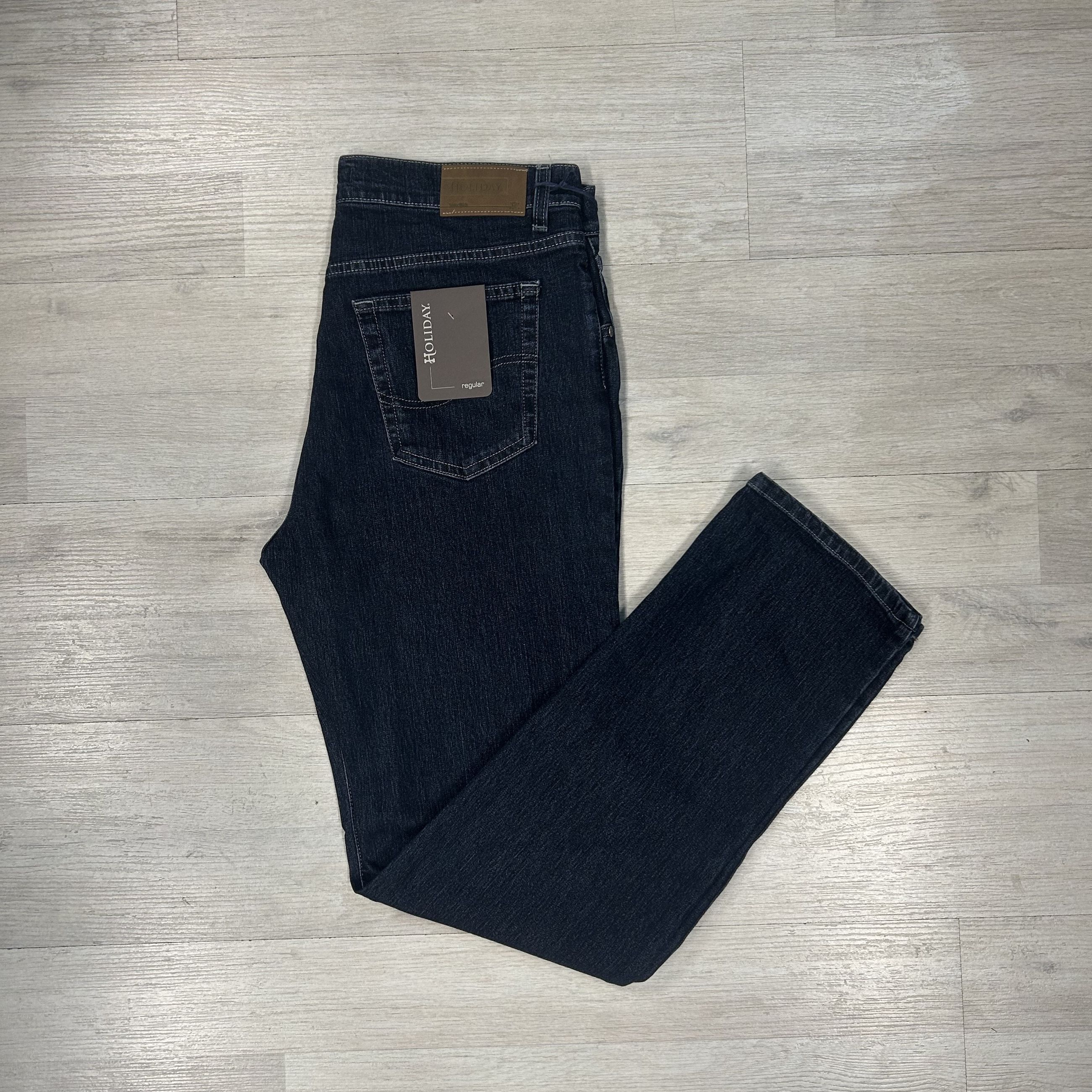 Jeans uomo Holiday Regular Fit in denim blu scuro
