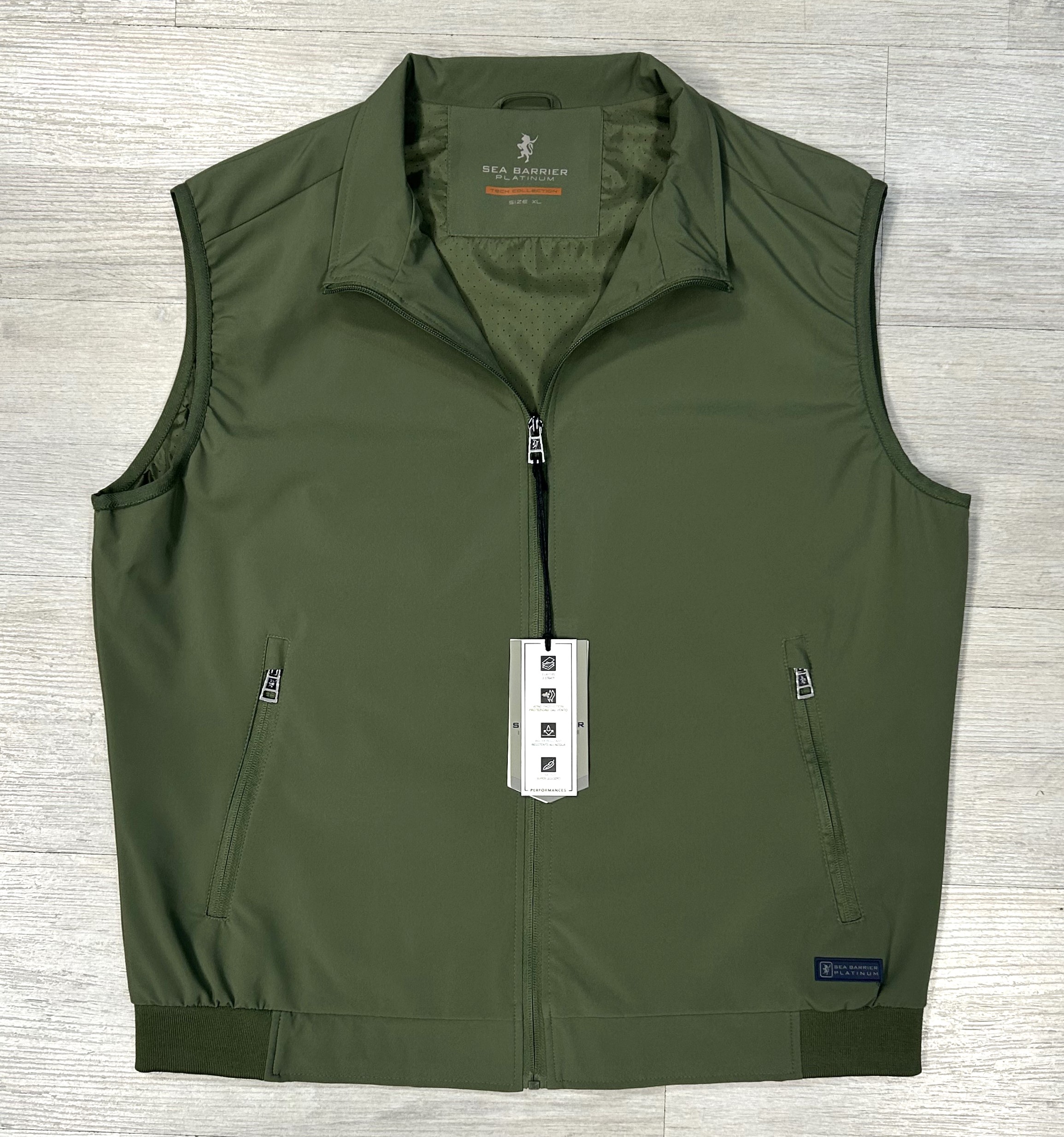 Gilet smanicato Sea Barrier articolo DOLIVIO