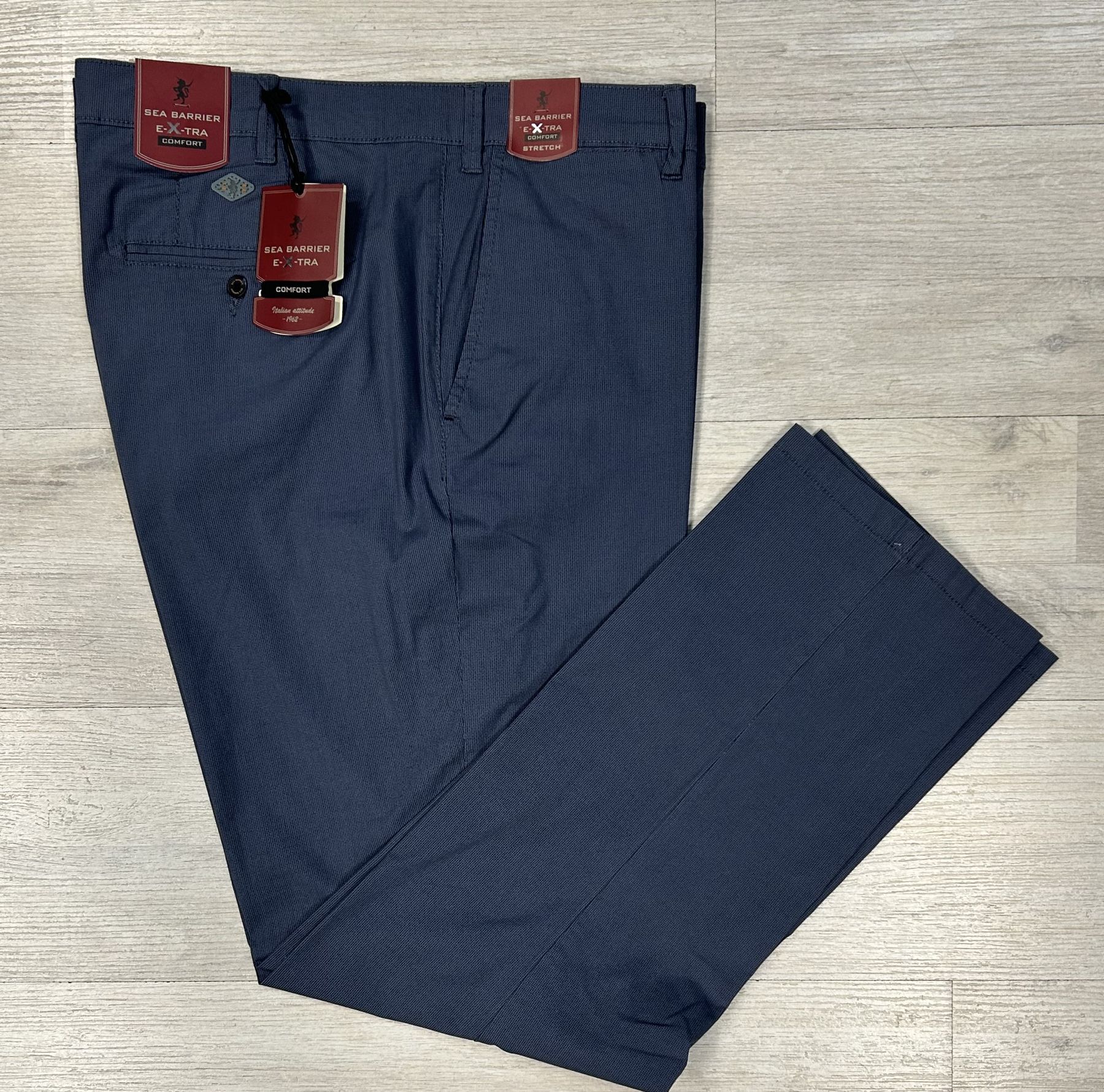 Pantaloni in cotone elasticizzato Sea Barrier articolo BAGGIOO/CONF