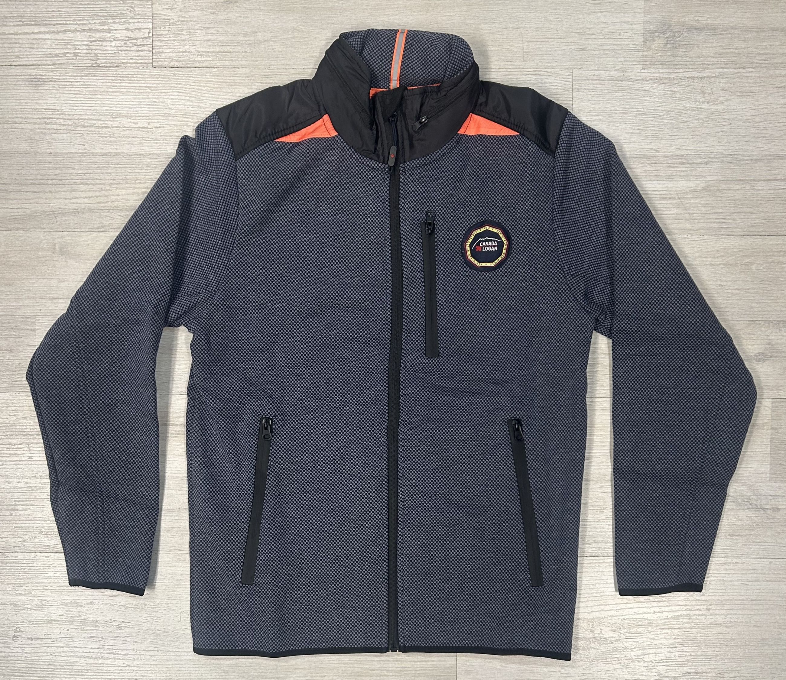 Felpa full zip Canada Logan articolo COURMAYEUR