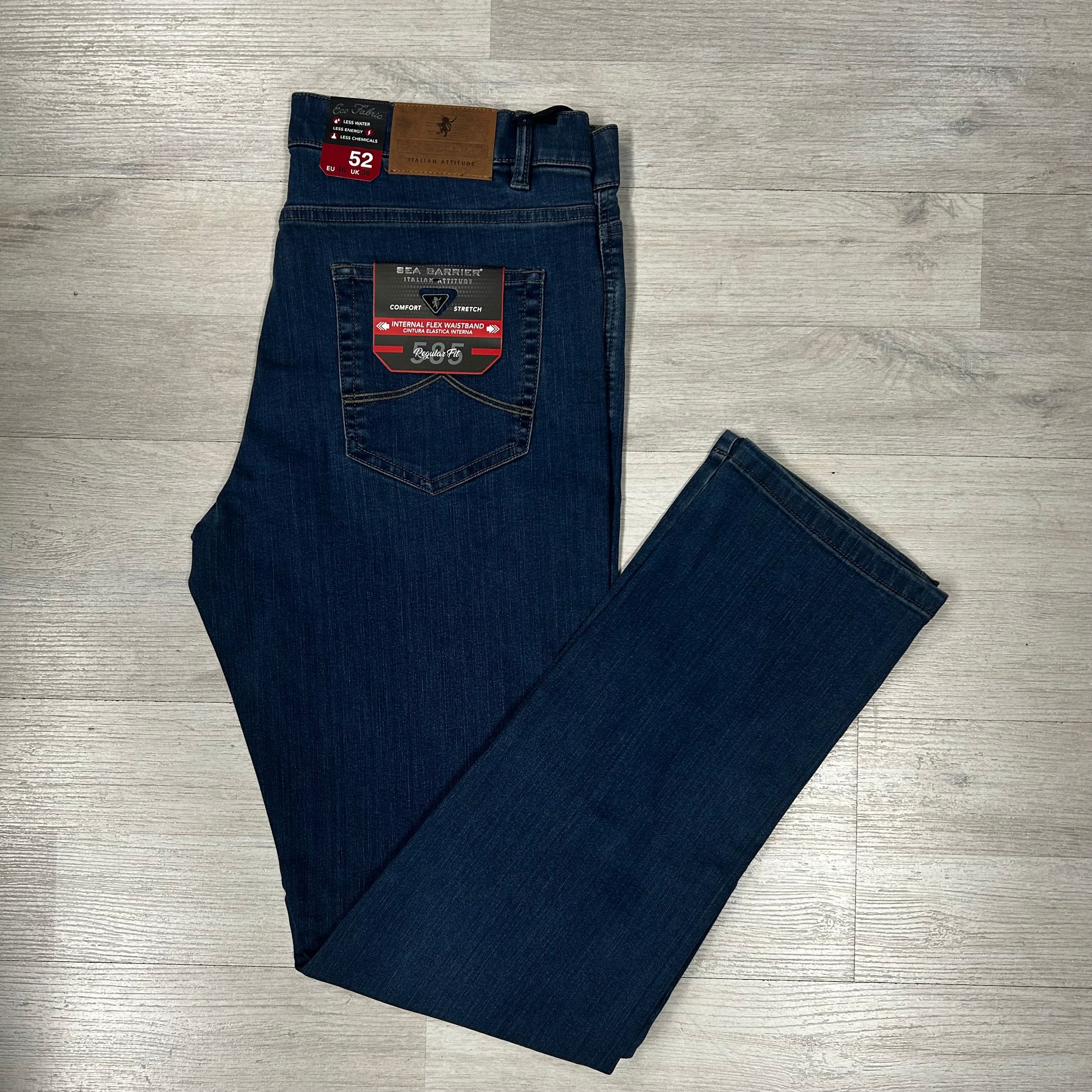 Jeans uomo in cotone elasticizzato - Sea Barrier