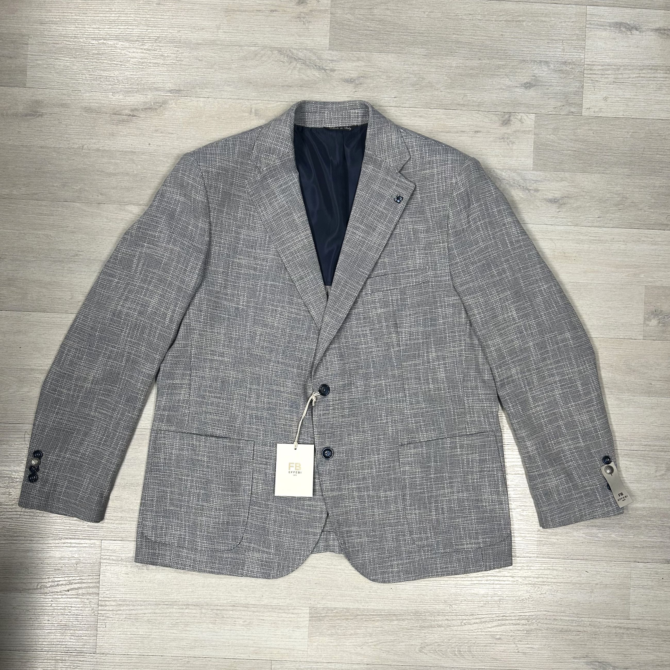 Giacca da uomo firmata FB in cotone traspirante perfetta per look casul eleganti