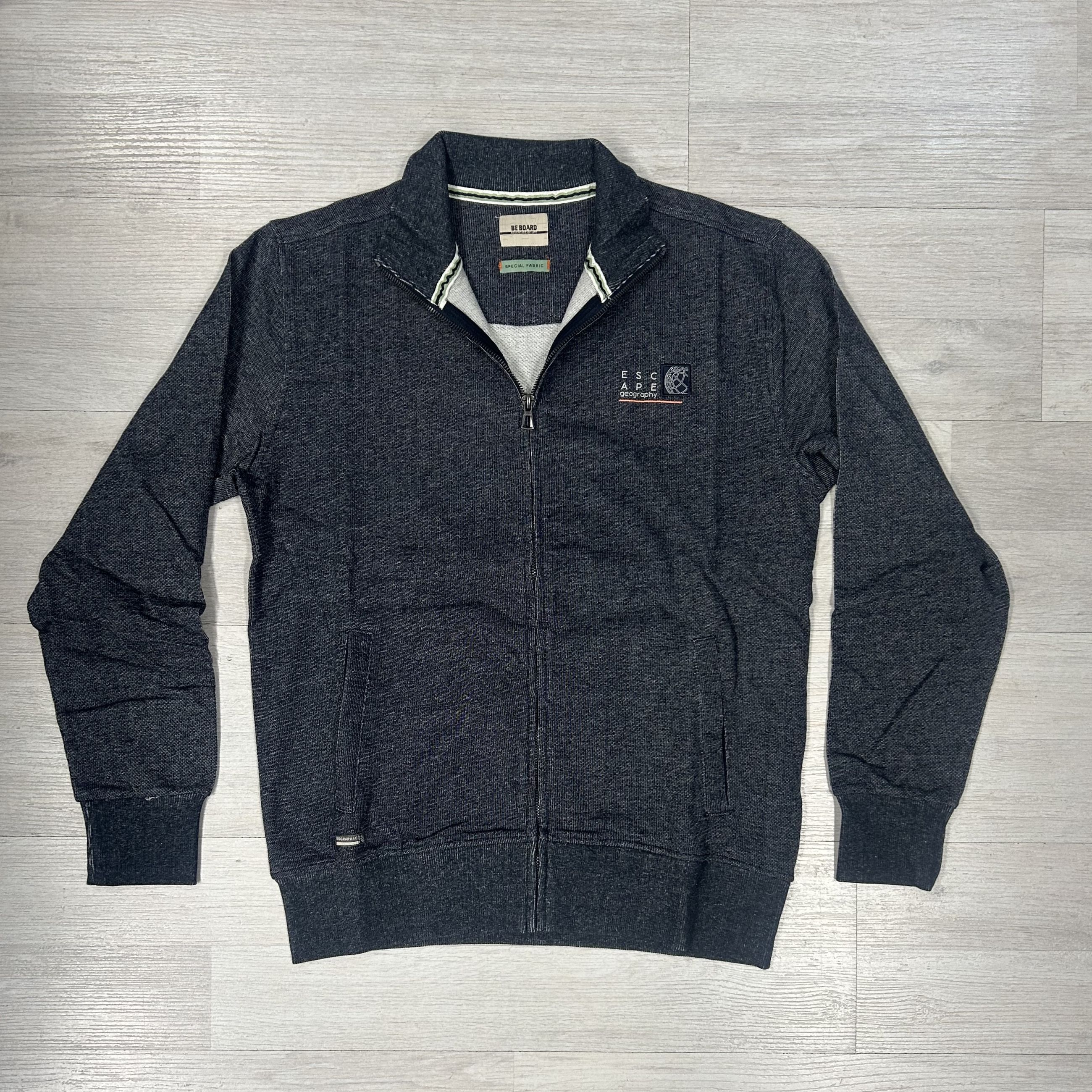 Felpa da uomo in fresco cotone traspirante - Be Board