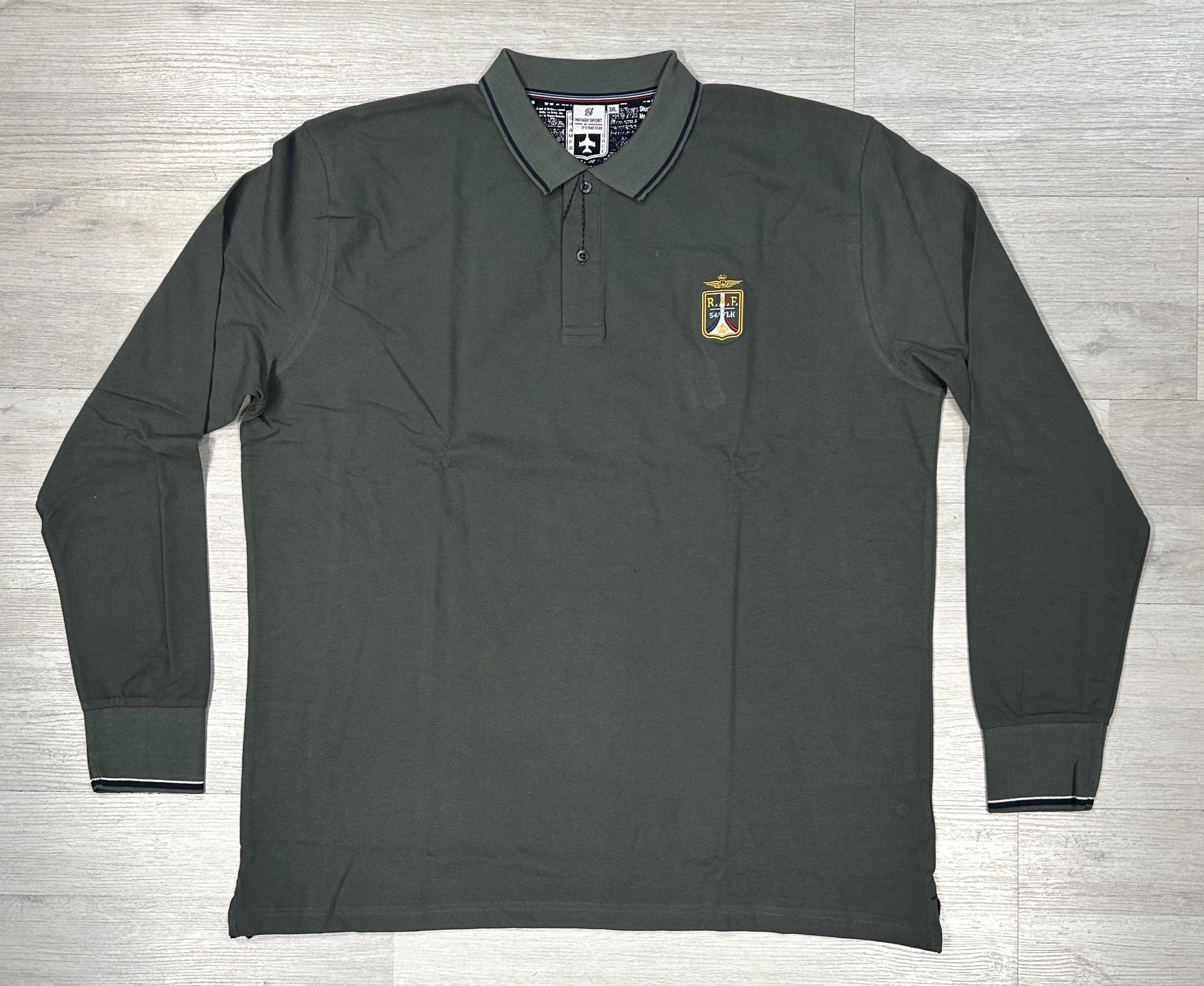 Polo manica lunga No Way Sport articolo JB25109/conf