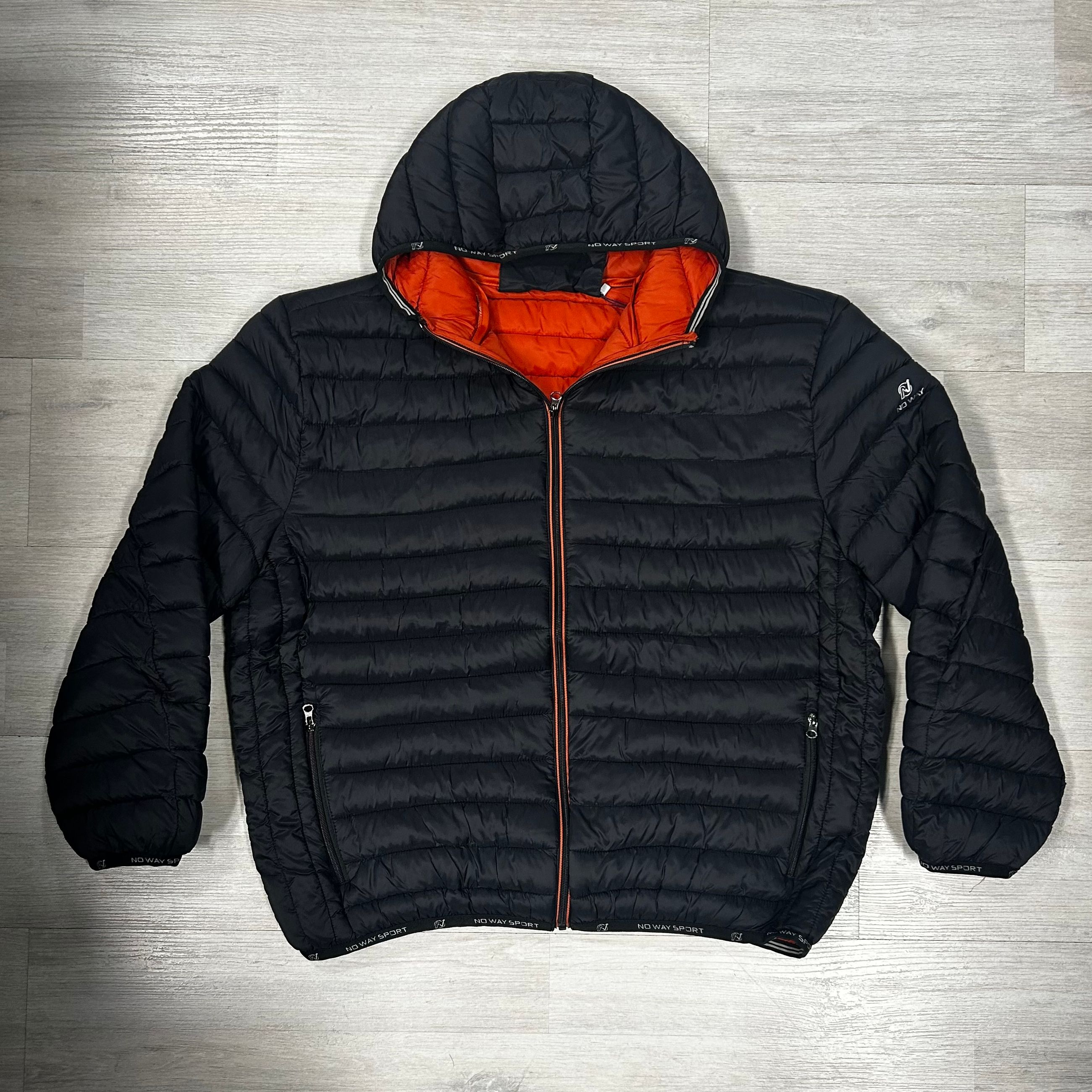 Giubbino 100 Grammi con cappuccio - Taglie grandi No Way Sport