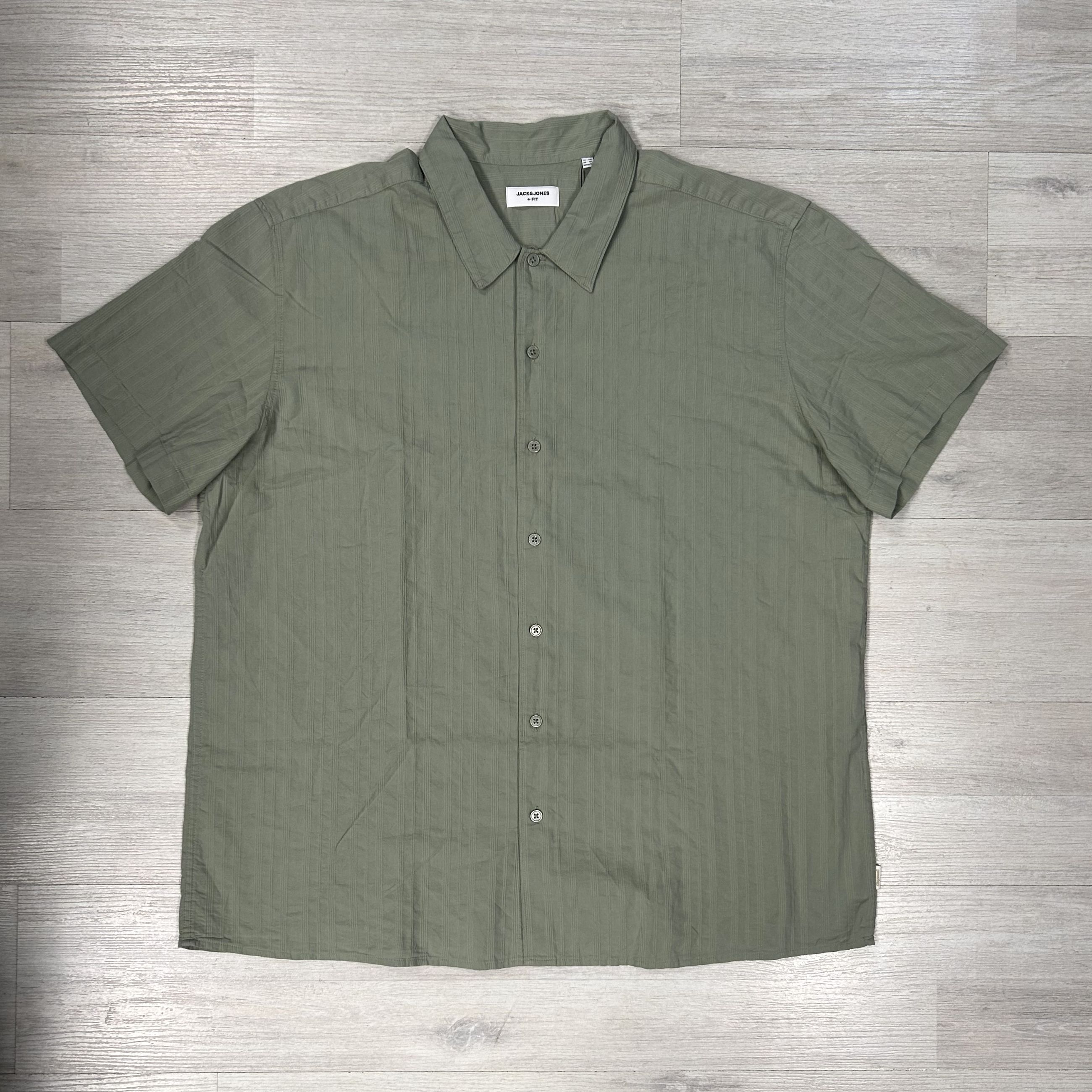 Camicia uomo taglie grandi in cotone leggero -  Jack&Jones