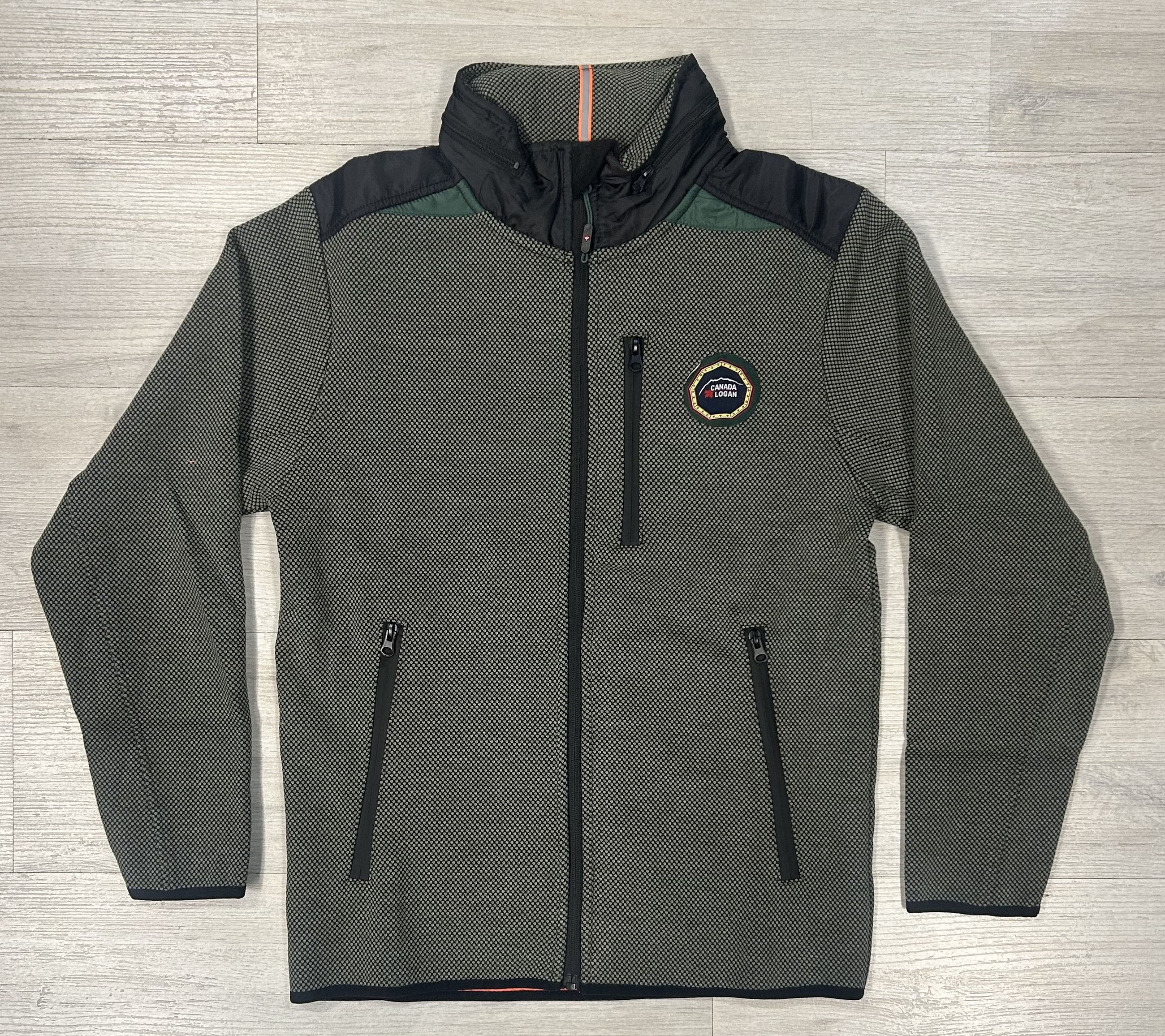 Felpa full zip Canada Logan articolo COURMAYEUR