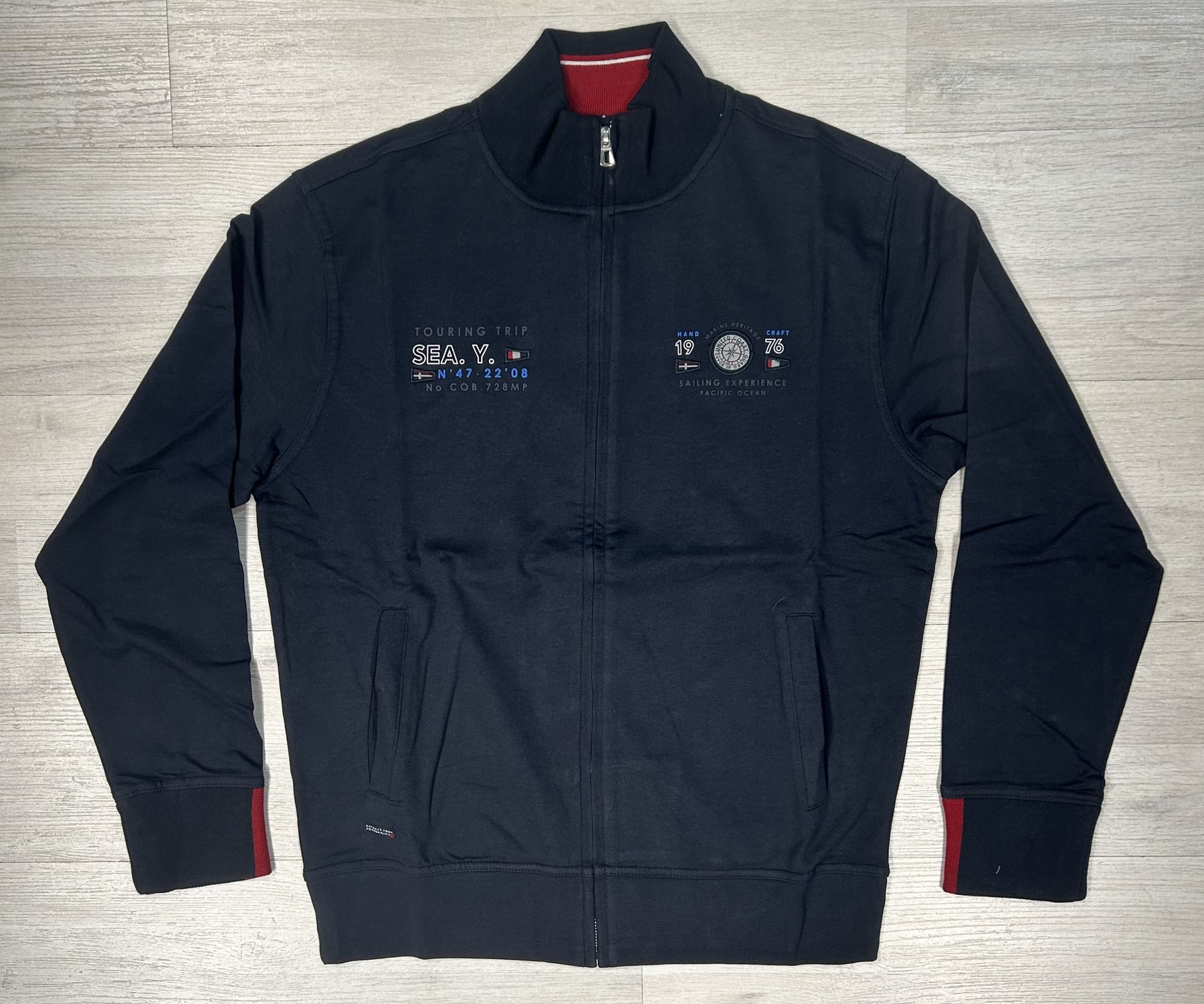 Felpa full zip Be Board articolo 41F9305