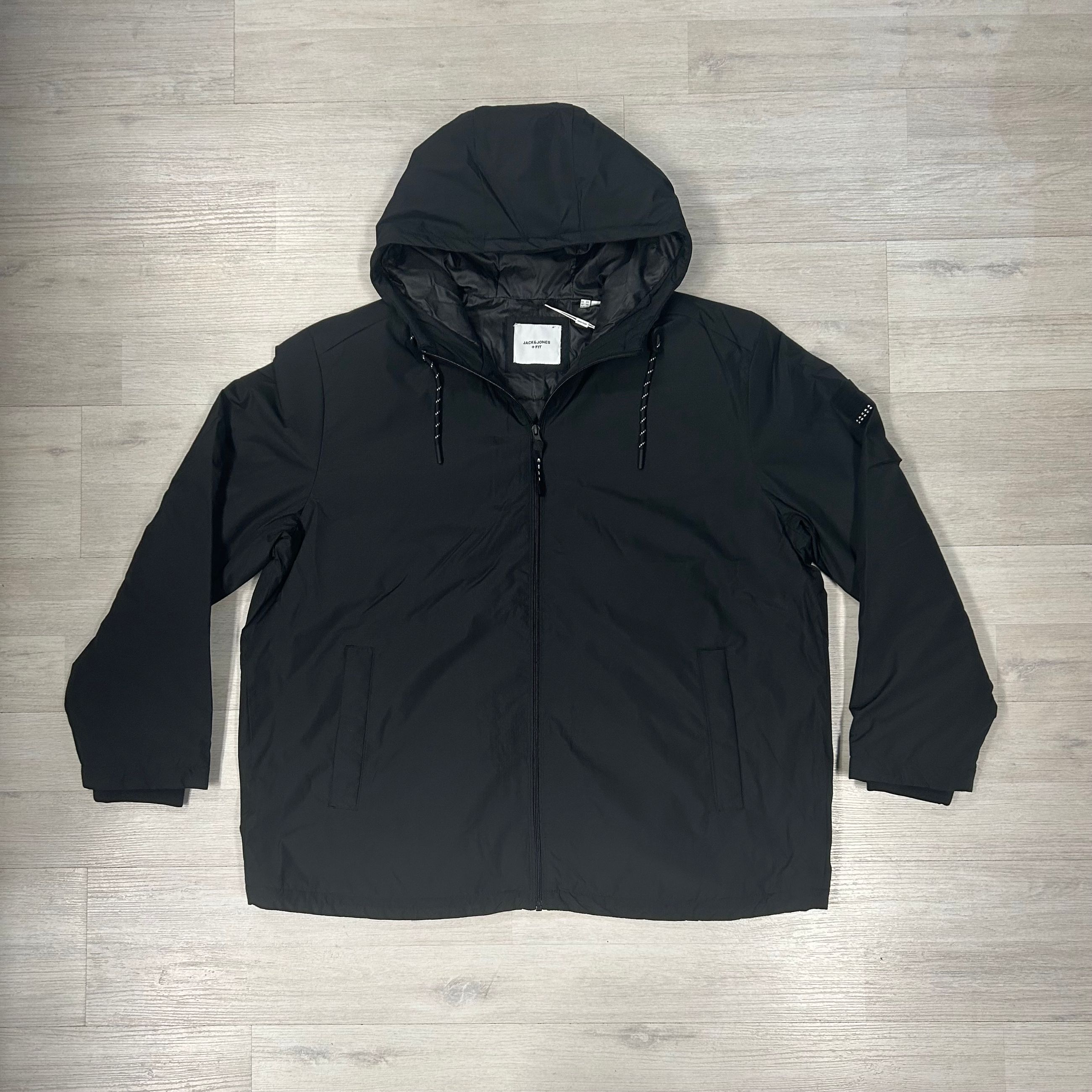 Giubbino uomo con cappuccio water repellent - Taglie forti Jack&Jones