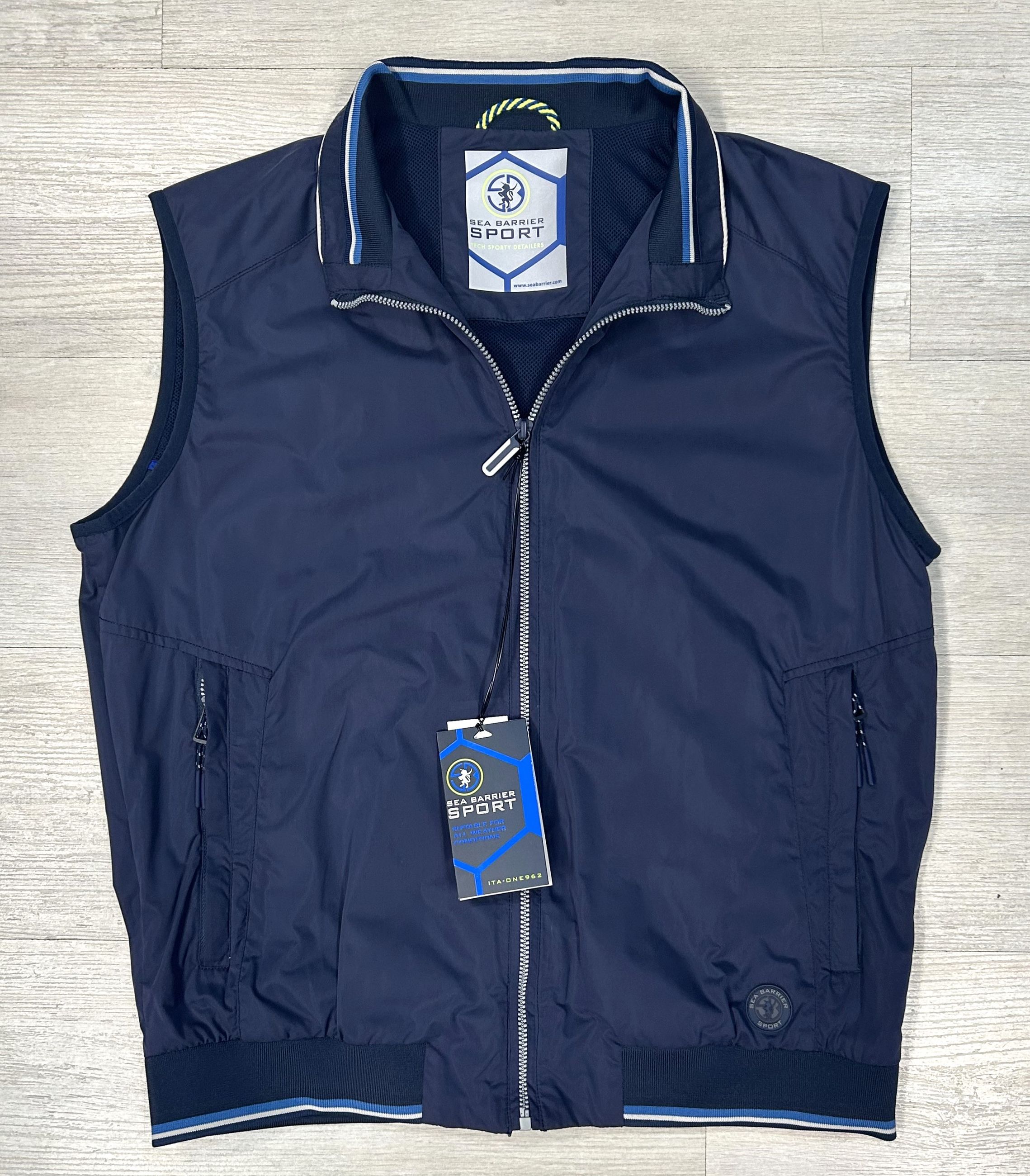 Gilet uomo Sea Barrier Sport - Smanicato leggero Primavera Estate