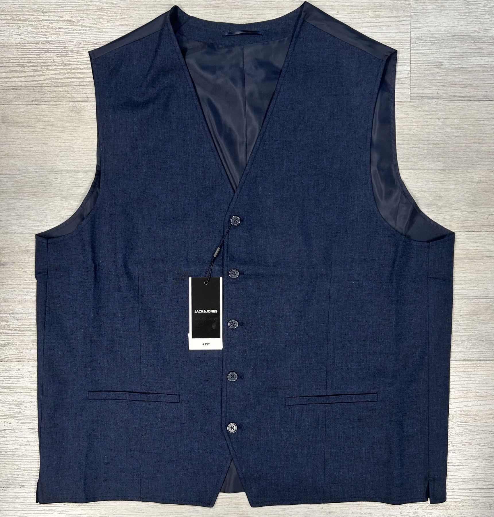 Gilet sottogiacca in misto lino Jack&Jones articolo 12258891