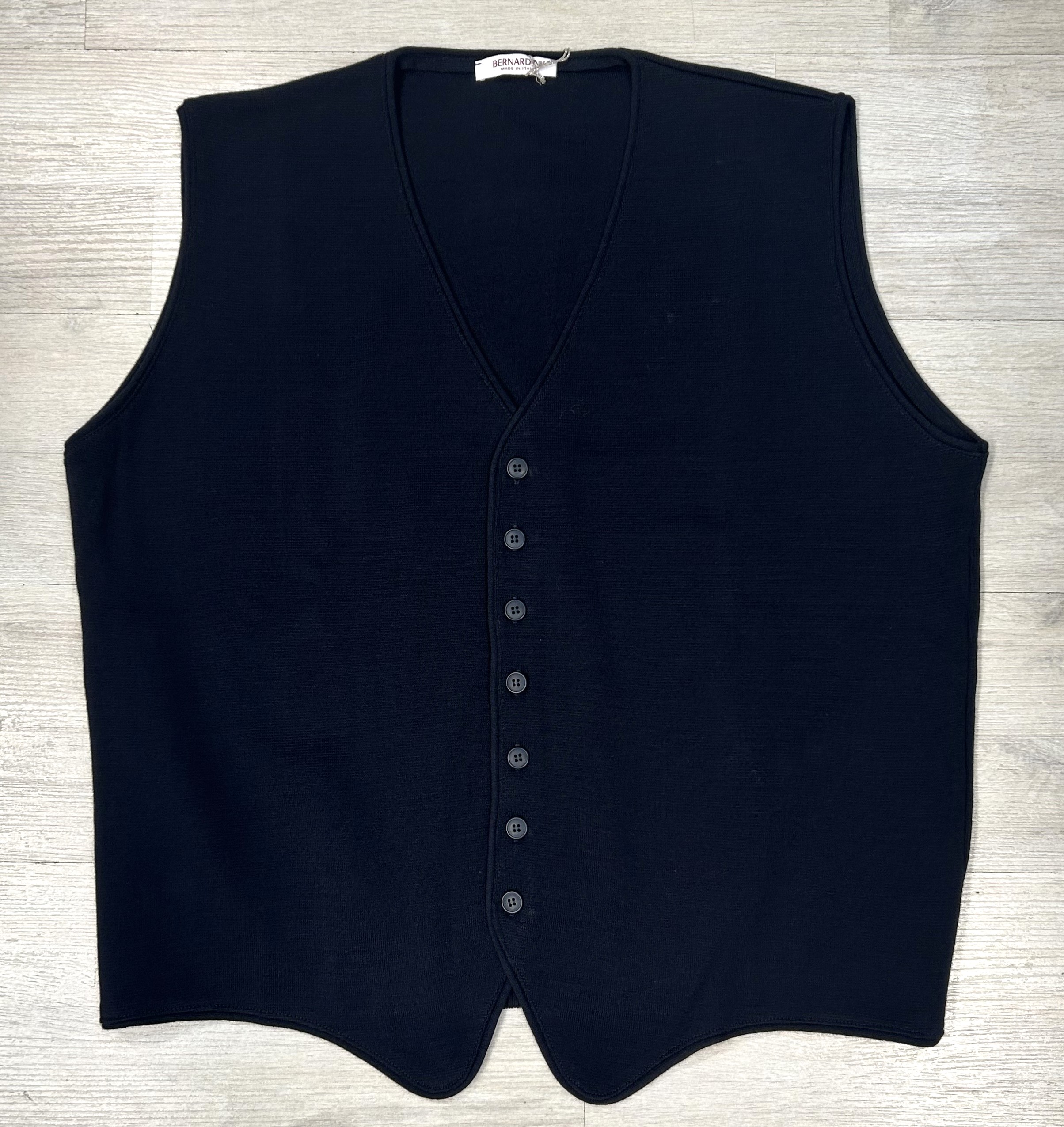 Gilet da uomo in misto lana sottogiacca- Taglie grandi