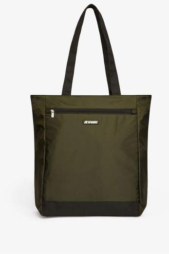 K-WAY BORSA A SPALLA ELLIANT BLACK PURE -K7116NW