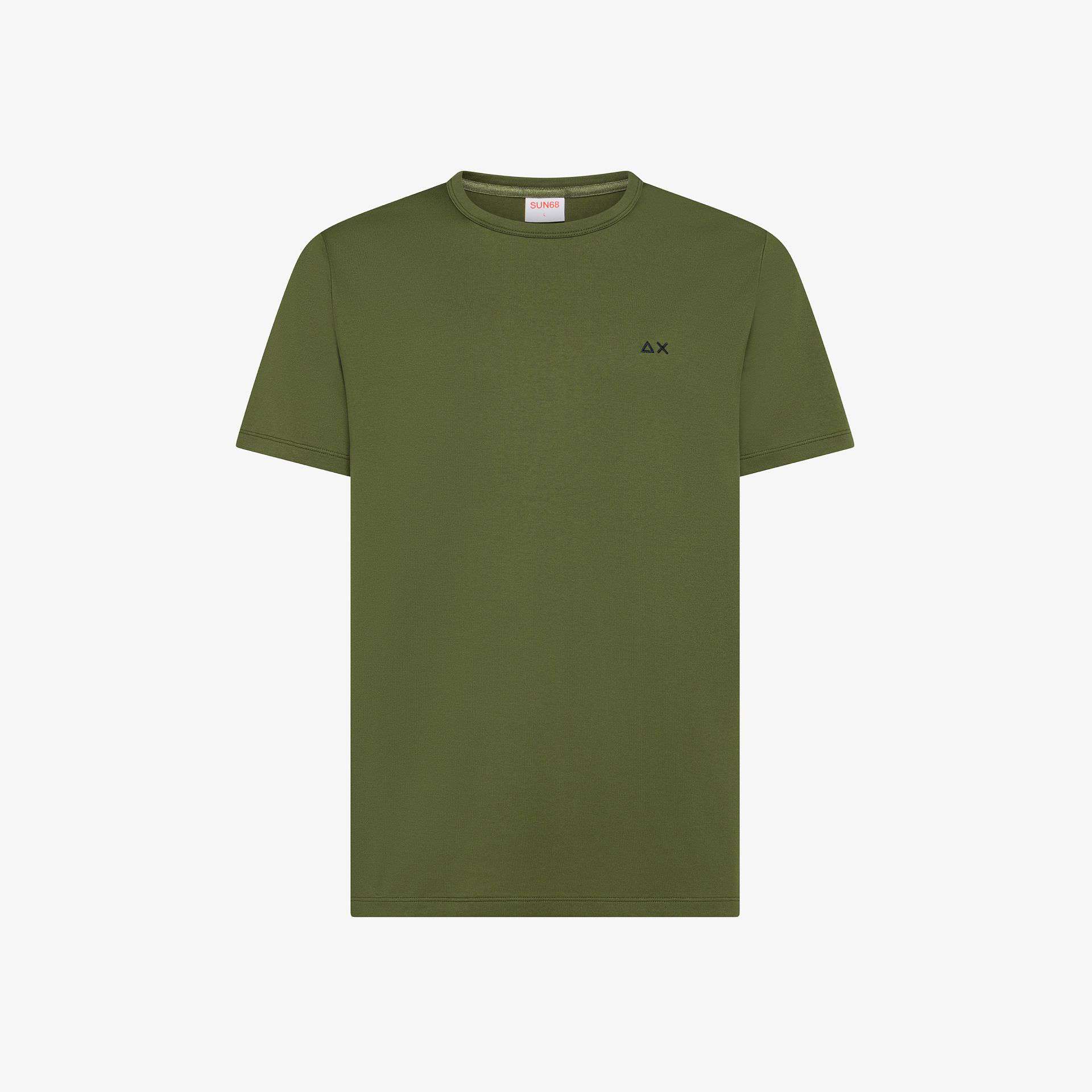 SUN 68 MERCERIZED  T-SHIRT  UOMO - T36127