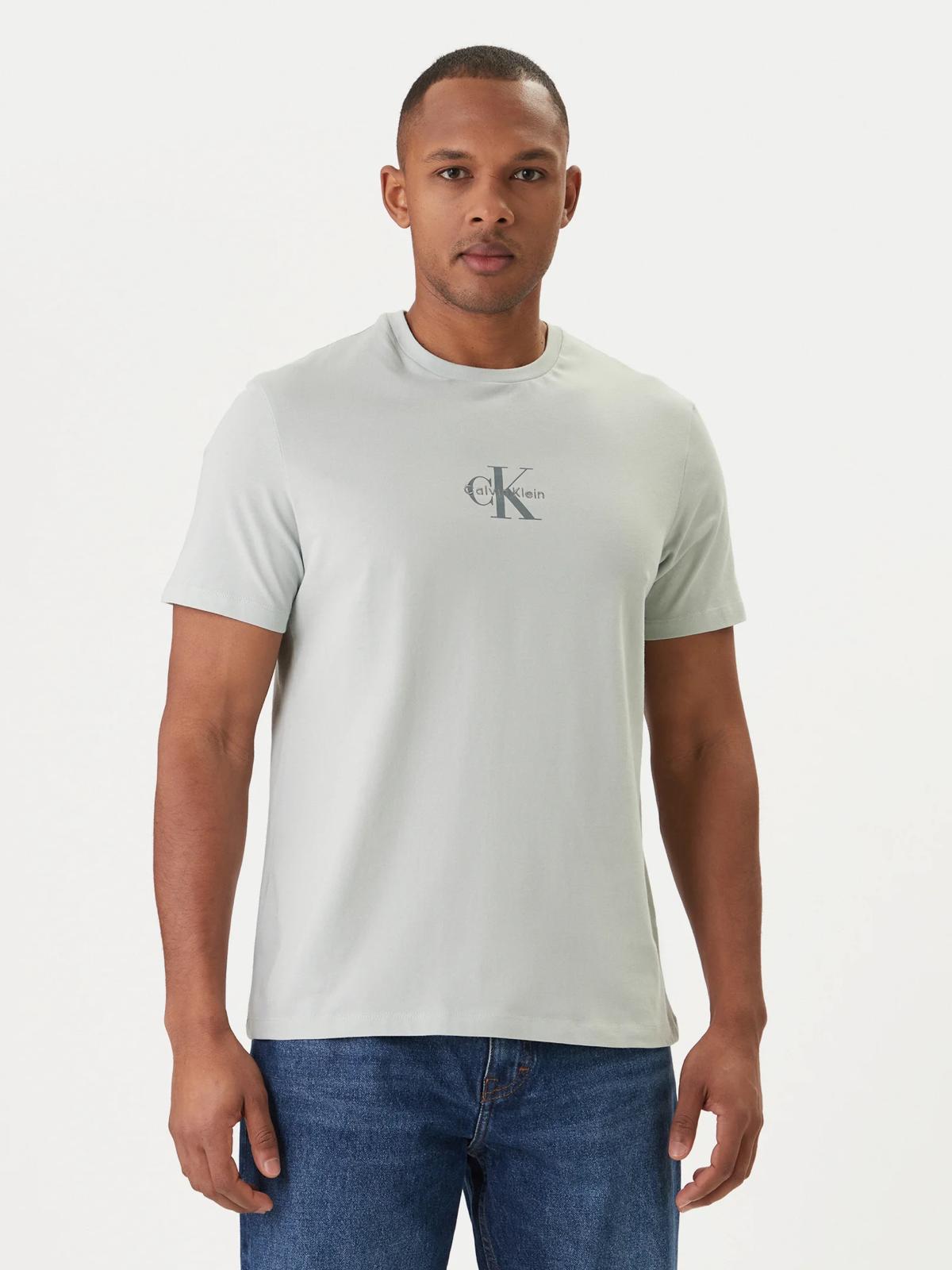 CALVIN KLEIN T-SHIRT  MICRO MONOLOG - LV04RB866G