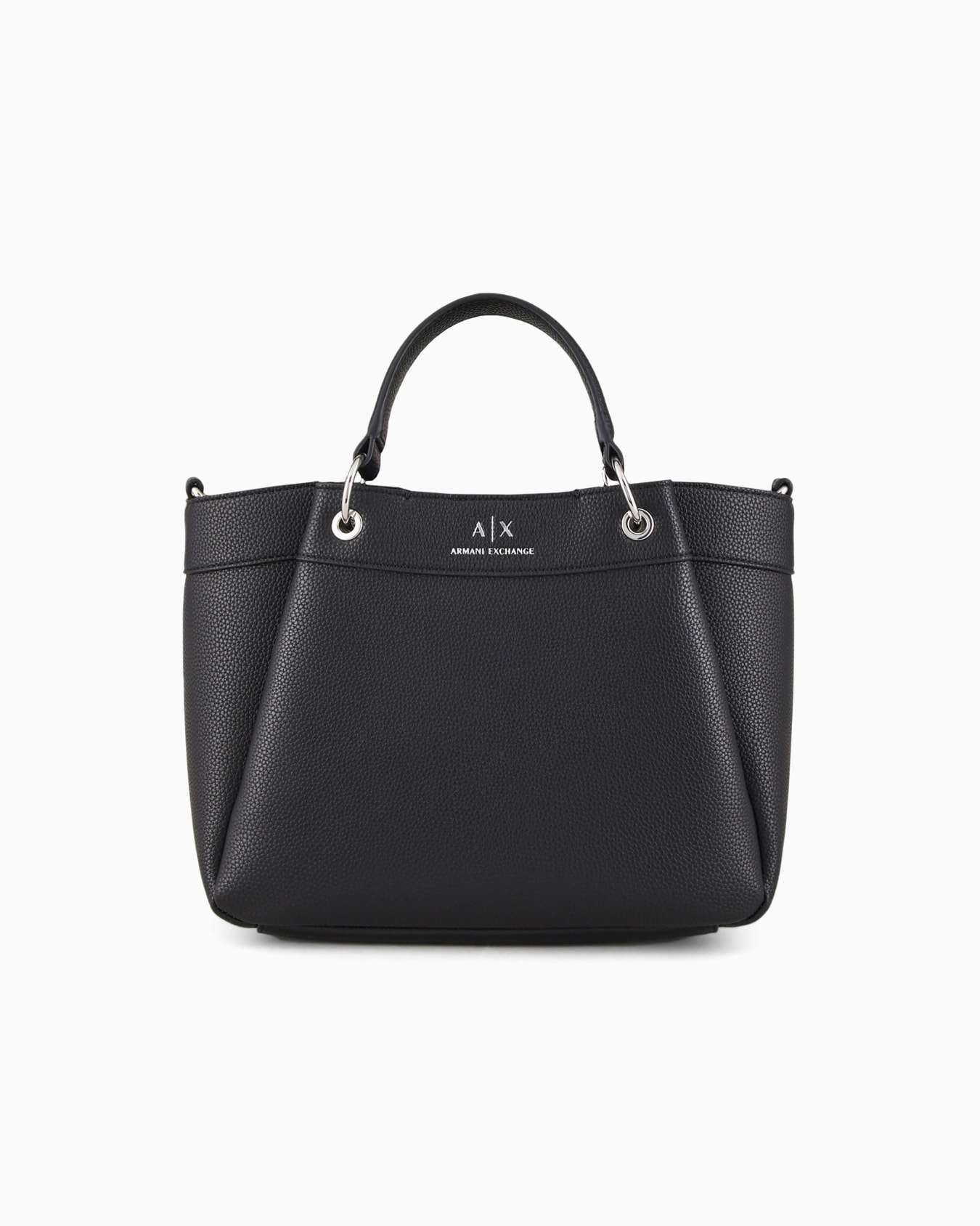 ARMANI EXCHANGE Borsa in ecopelle con dettaglio tracolla