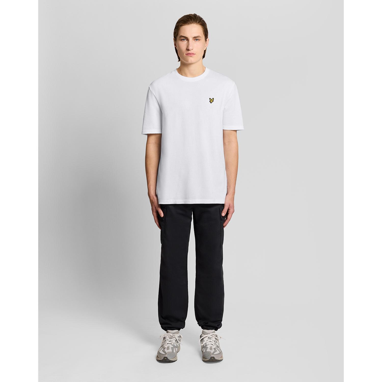 LYLE & SCOTT Popcorn Jacquard  T-SHIRT  uomo - TS2406V