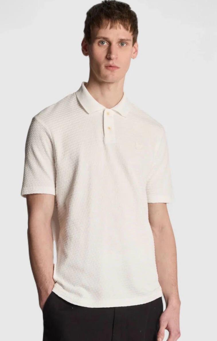 LYLE & SCOTT Popcorn Jacquard  POLO uomo  - SP2400V