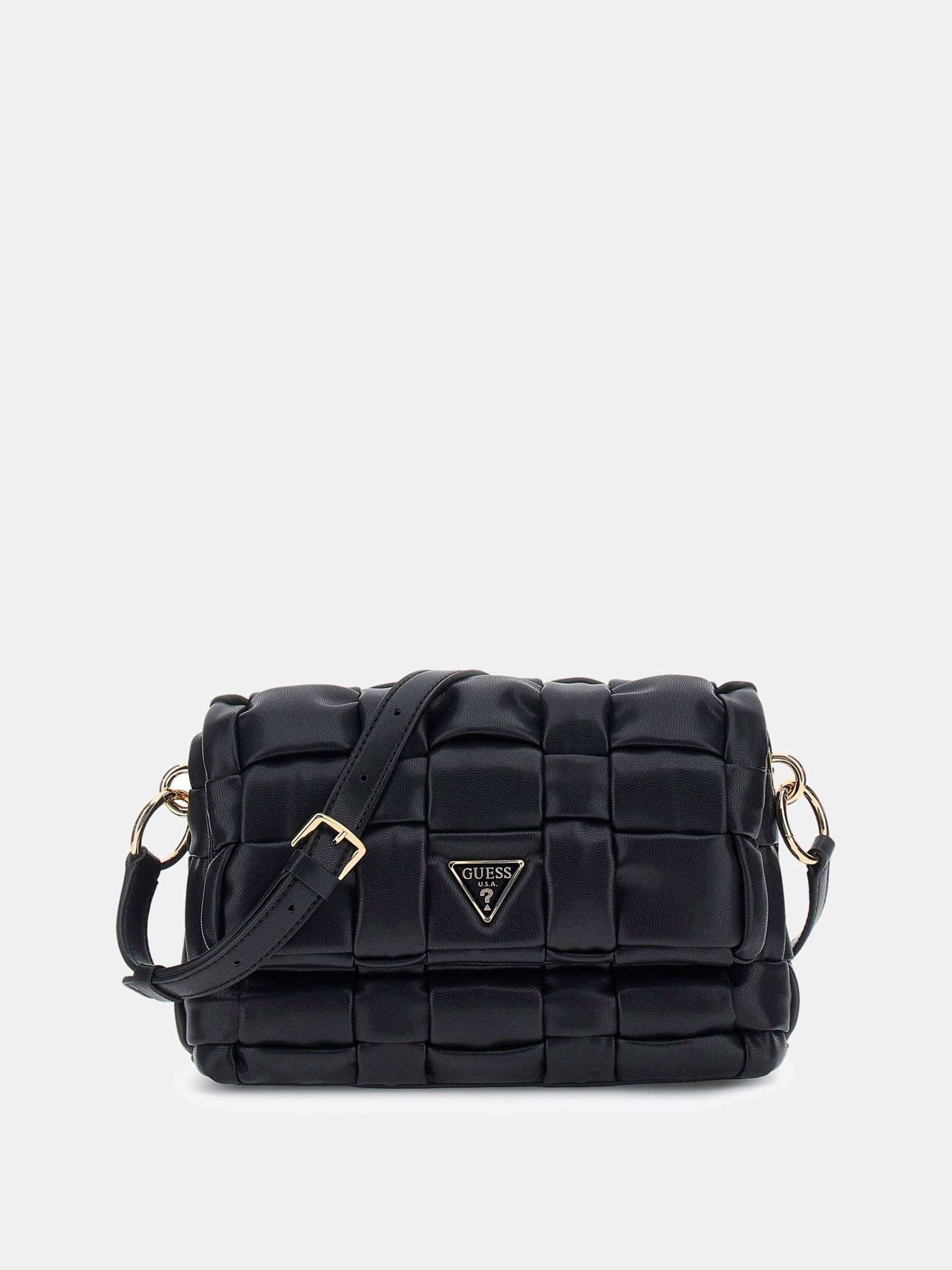 GUESS BORSA DONNA A TRACOLLA MARION INTRECCIATA  - HWWG8072190
