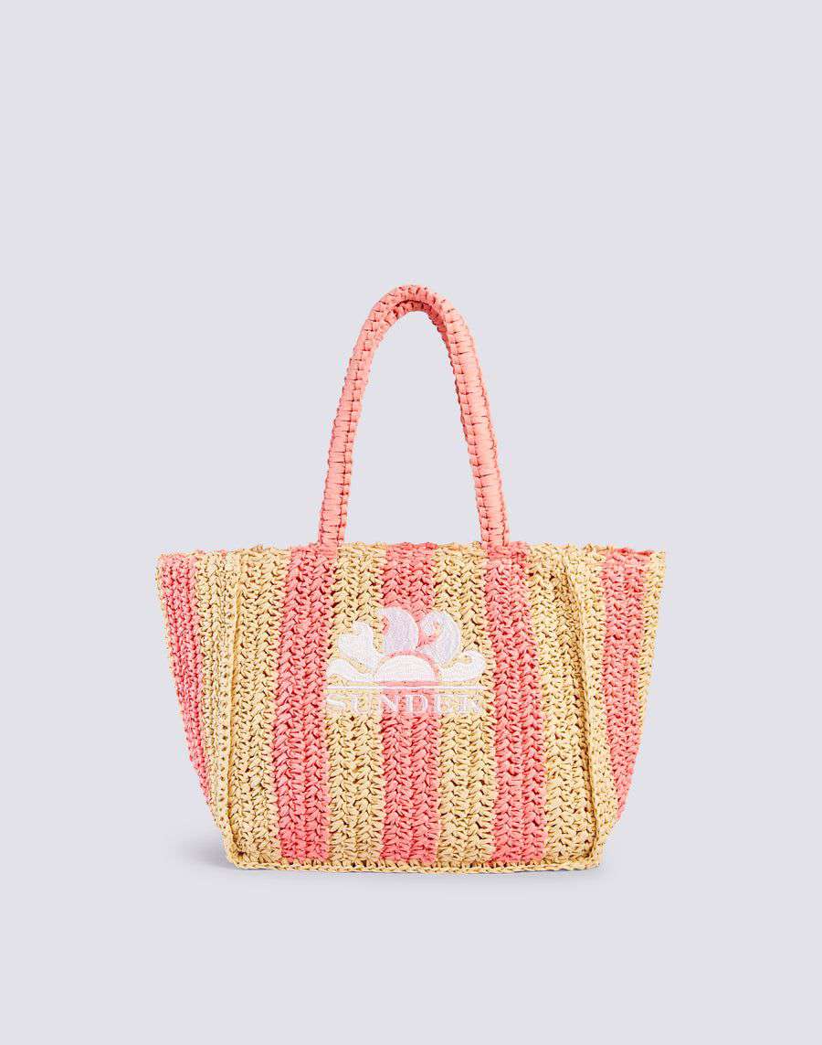SUNDEK VITA PAPER STRAW  BORSA MARE DONNA - AW743ABPA100