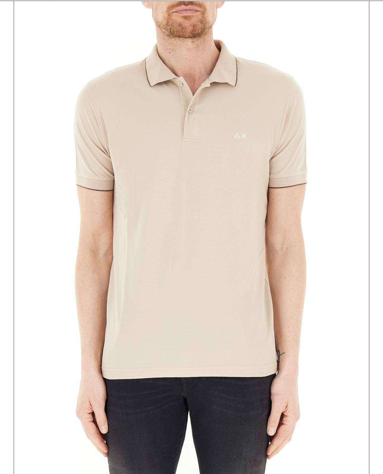 SUN 68 POLO SMALL STRIPE   -A36111