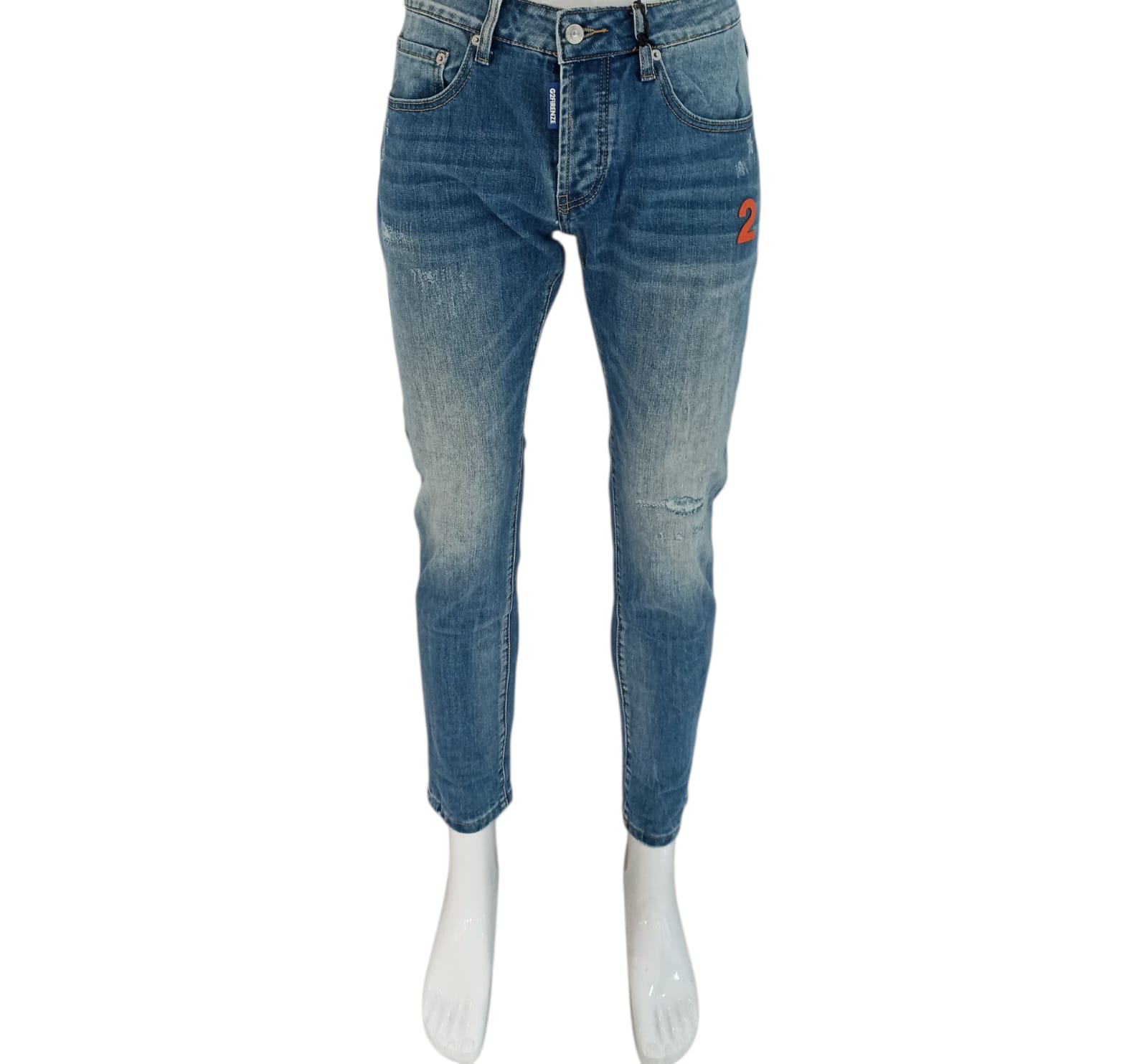 G2 FIRENZE JEANS LIGHT UOMO  -  BASIC