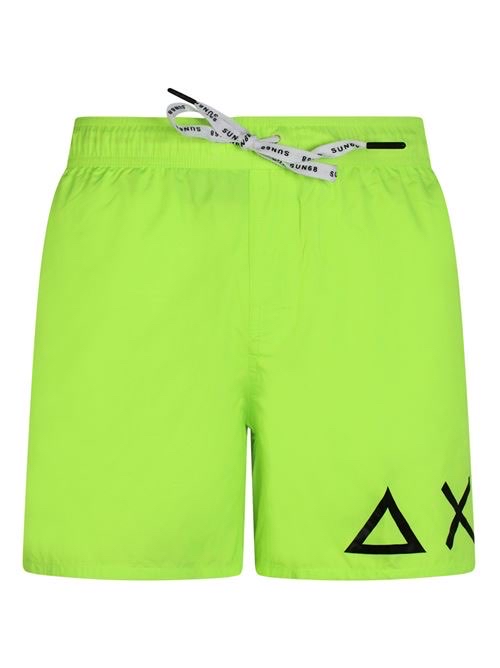 SUN 68 SWIM SHORT SOLID BIG LOGO