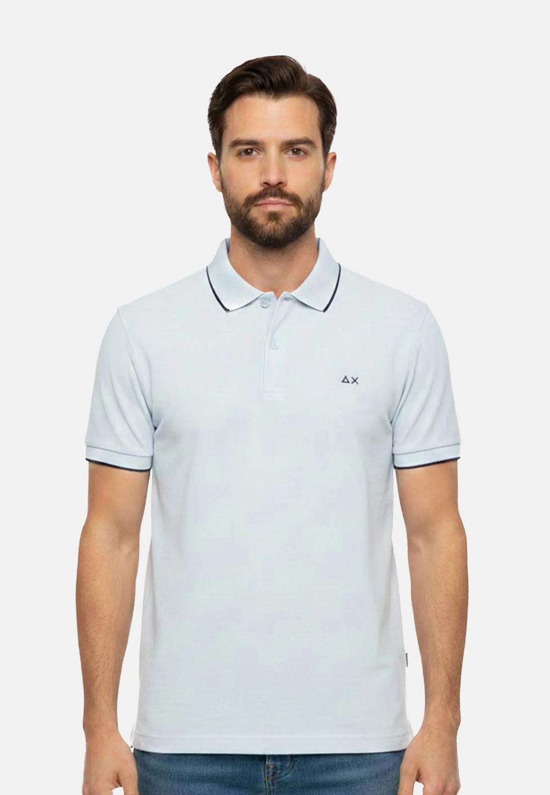 SUN 68 POLO SMALL STRIPE   -A36111