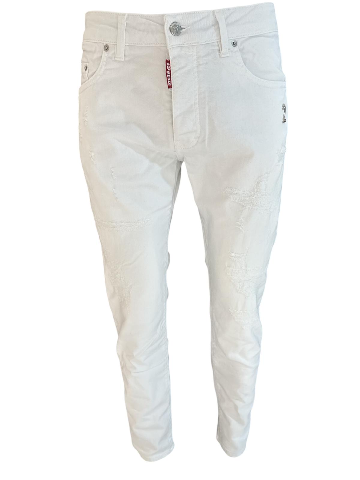 G2 FIRENZE JEANS - BULL WHITE