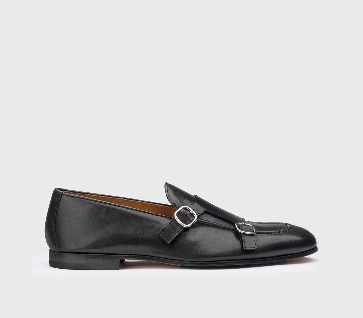 DOUCAL'S MOCASSINO DOUBLE BUCKLE ADLER- DU3160PANNUF159