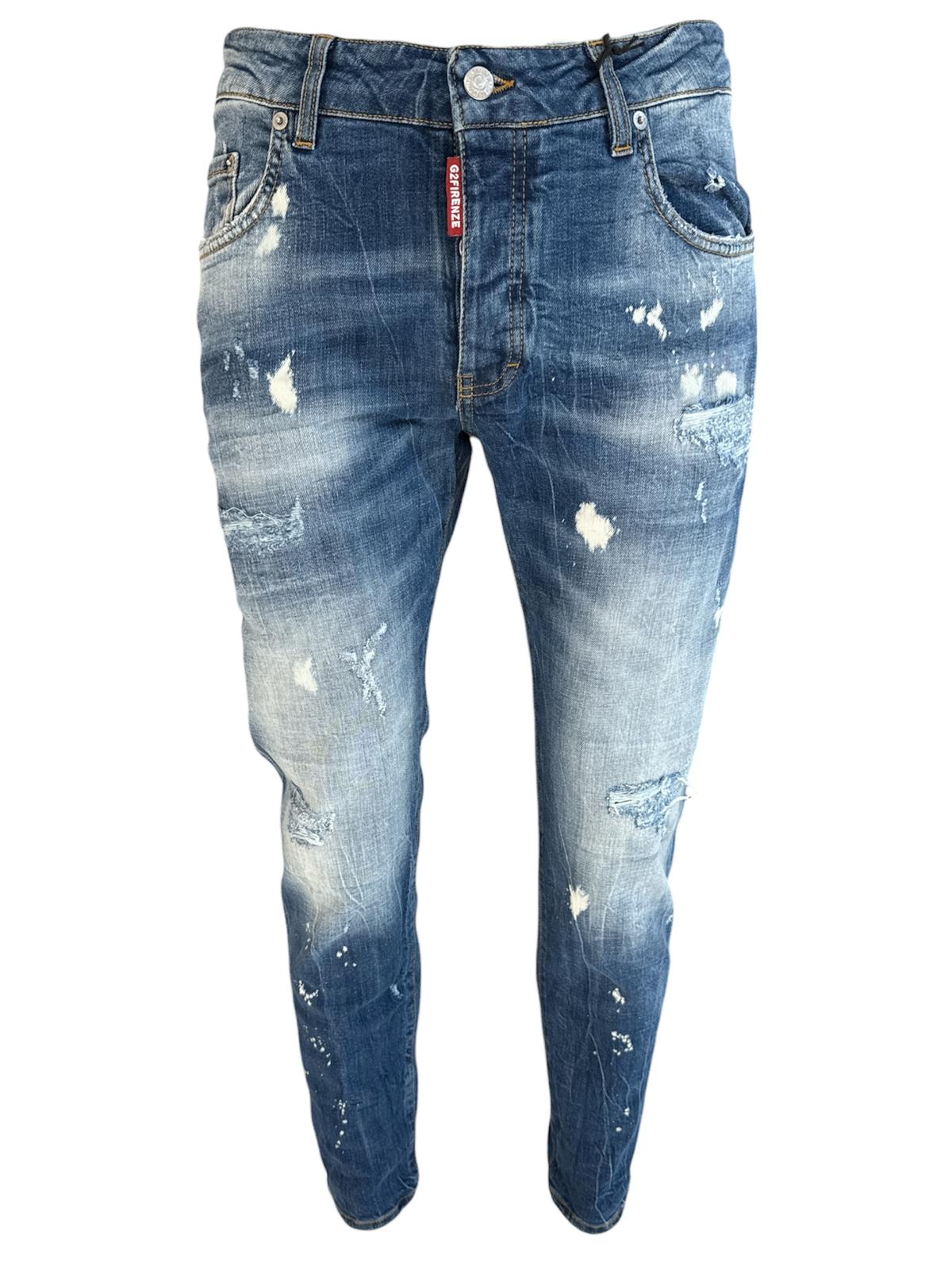 G2 FIRENZE JEANS  UOMO  - CLOUDE