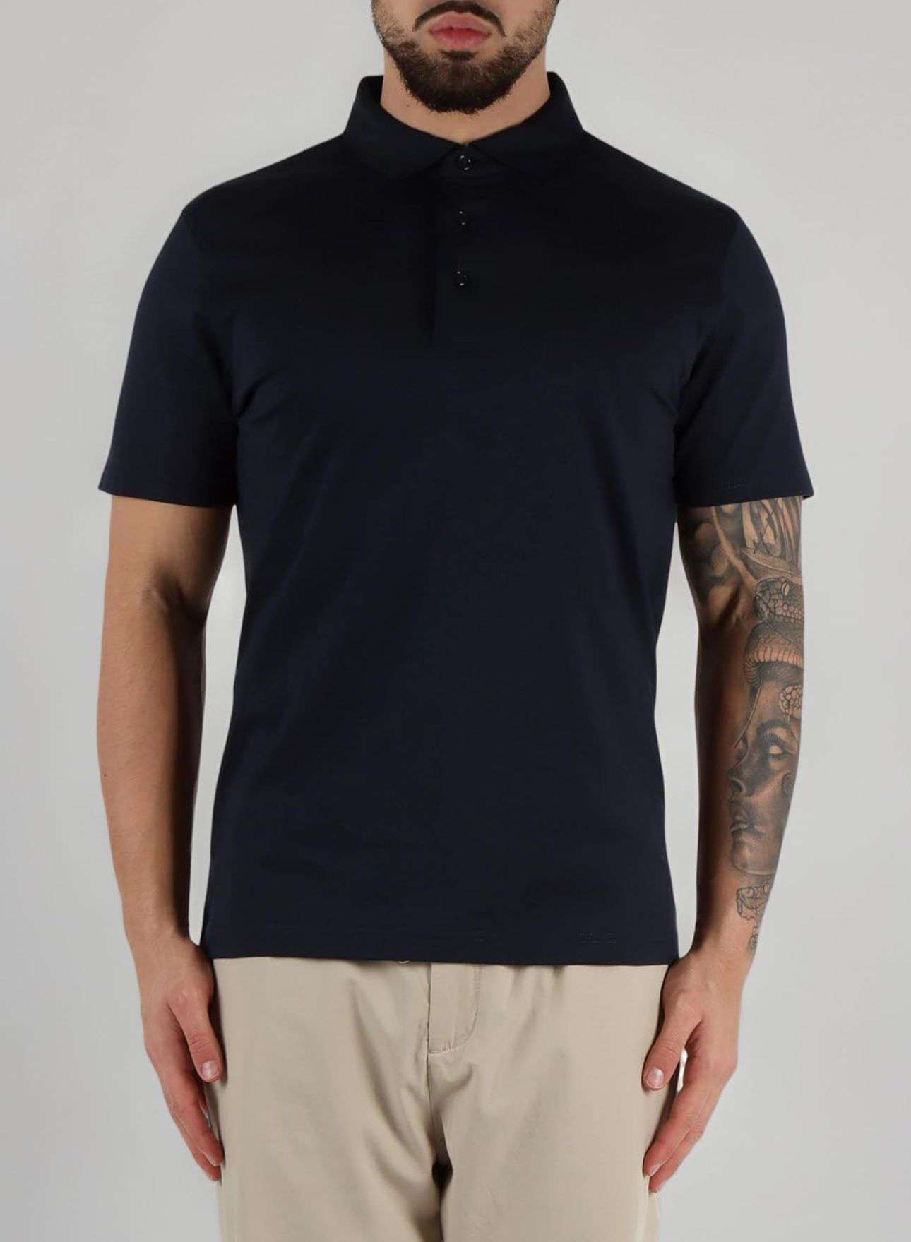 SUN 68 POLO BIG LOGO   -A36113