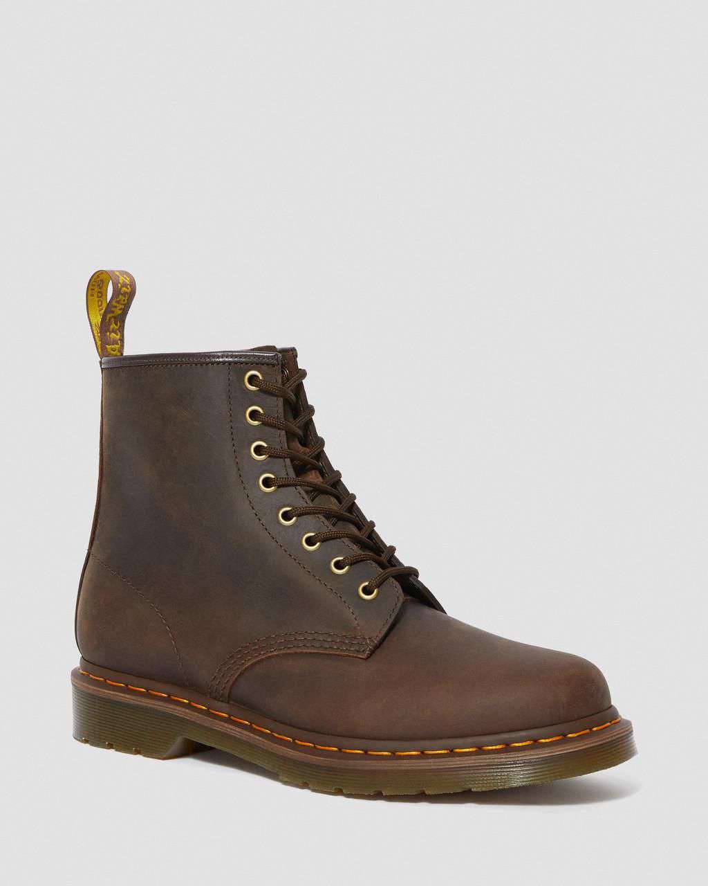 DR.MARTENS Stivaletto 1460 DARK BROWN CRAZY HORSE Dr. Martens