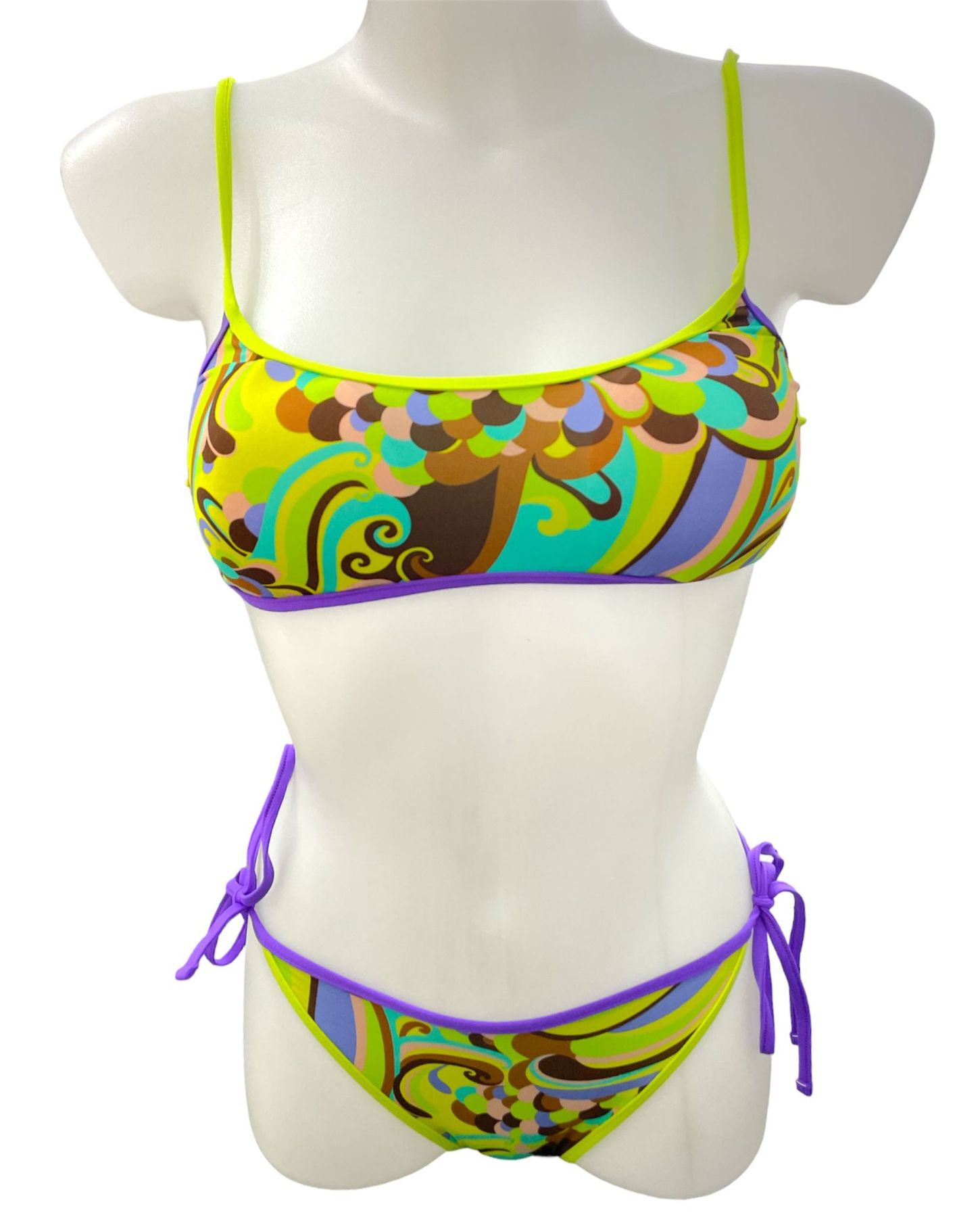 MISS BIKINI BIKINI TANK TOP WITH EDGES