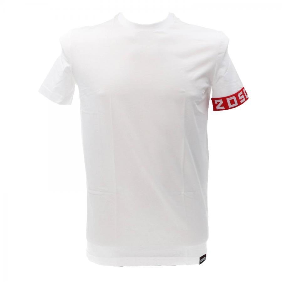 DSQUARED ROUND NECK T-SHIRT - D9M3S5130