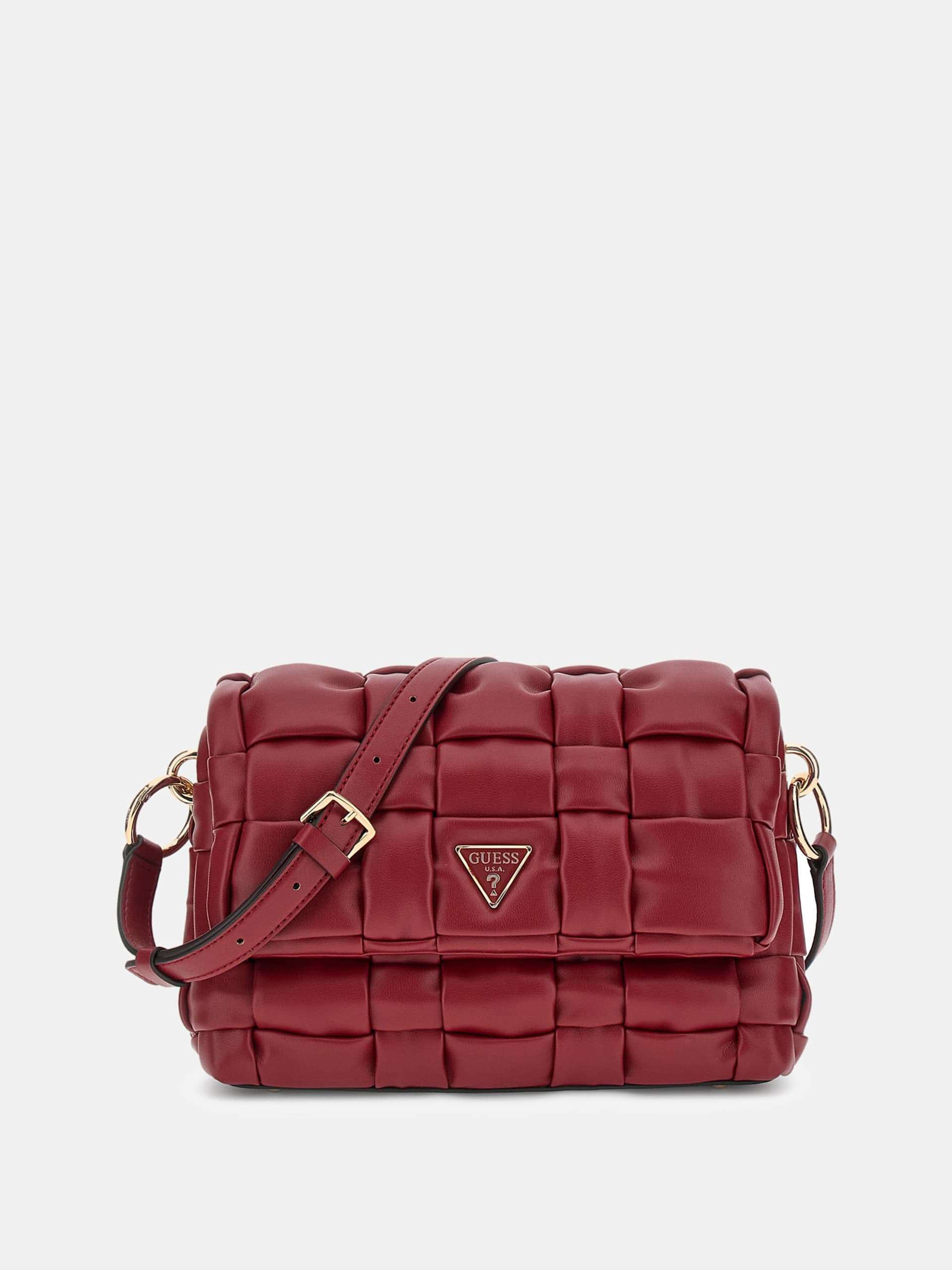GUESS BORSA DONNA A TRACOLLA MARION INTRECCIATA  - HWWG8072190