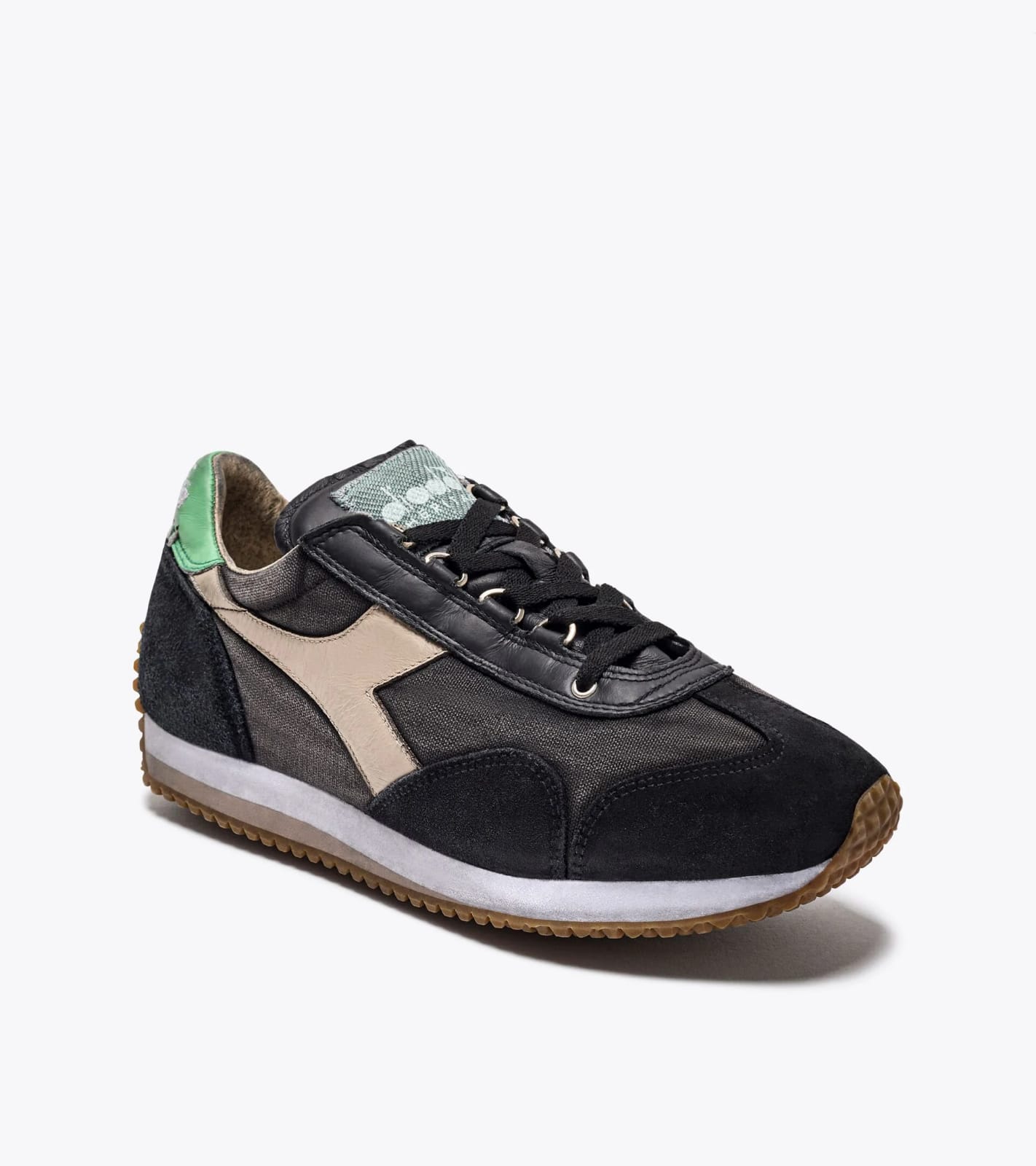 DIADORA EQUIPE H DIRTY STONE WASH EVO SNEAKERS - 201174736