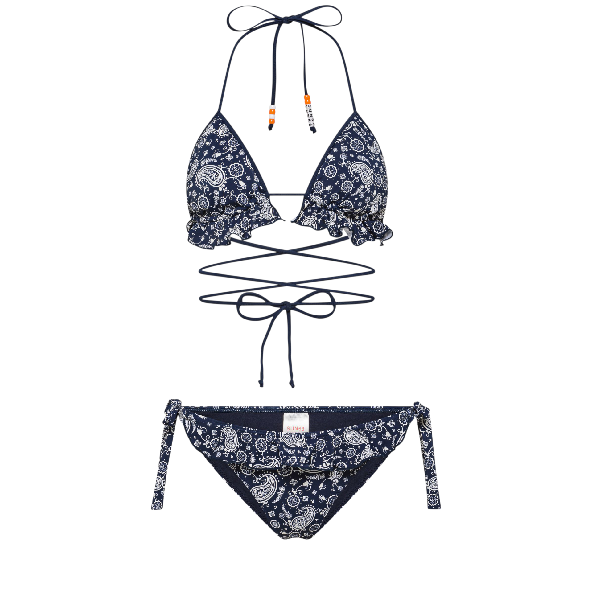 SUN 68 BIKINI PRINT ROUCHES   -H36206