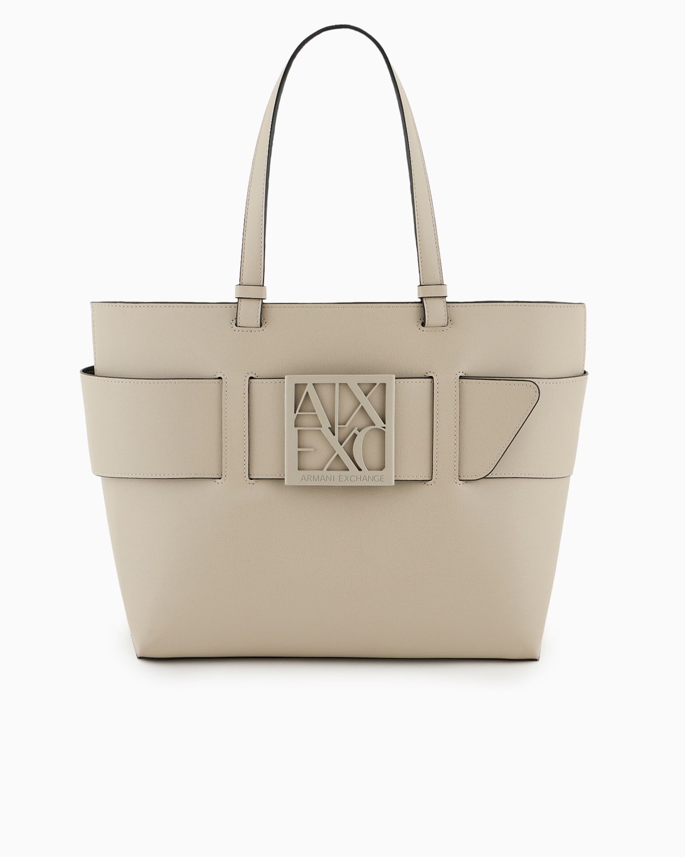 ARMANI EXCHANGE Borsa a tracolla nera da donna in pelle sintetica