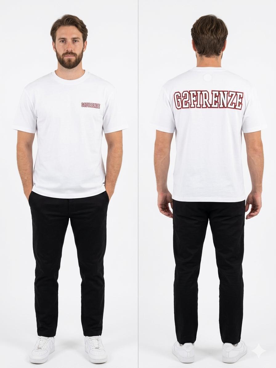 G2 FIRENZE T-SHIRT - LOGO A ONDA