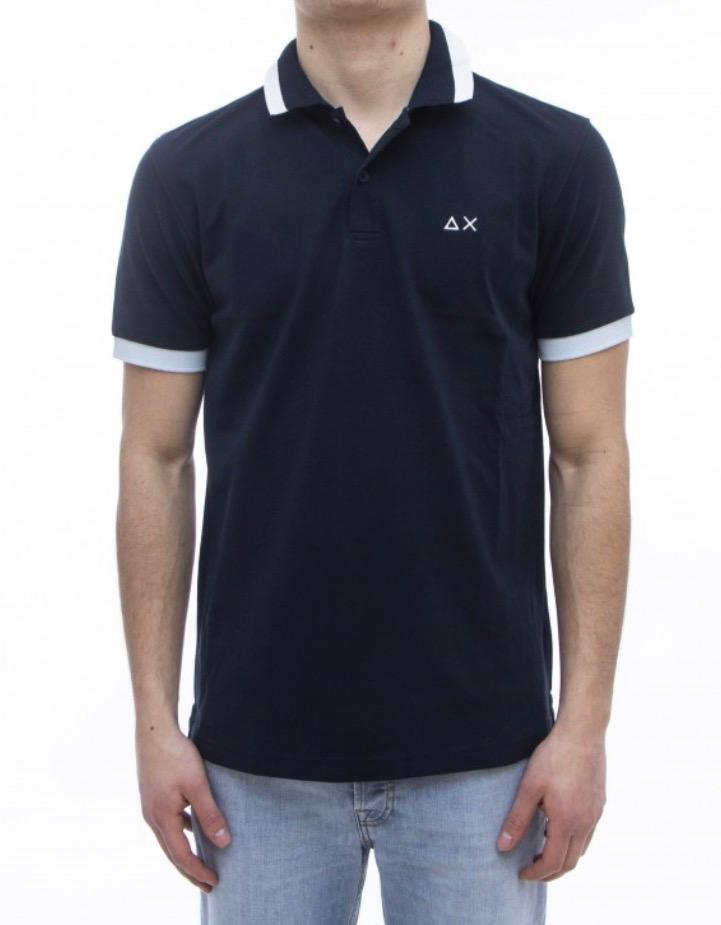 SUN 68 POLO BIG STRIPE  -A36112