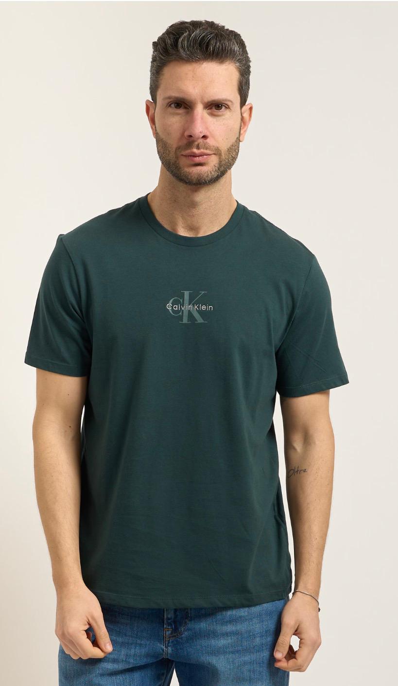 CALVIN KLEIN T-SHIRT  MICRO MONOLOG - LV04RB866G