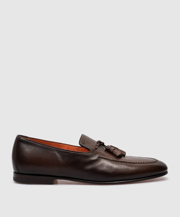 SANTONI MOCASSINI - MCNC16465SA3BSLFT50