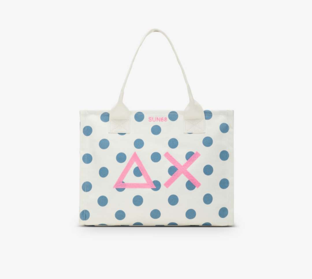 SUN 68 BORSA DONNA CANVAS PRINTED BIG  - X35227