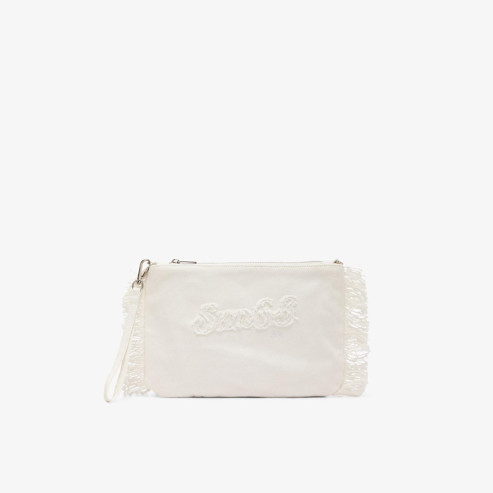 SUN 68 POCHETTE FRINGES CANVAS   -W36207