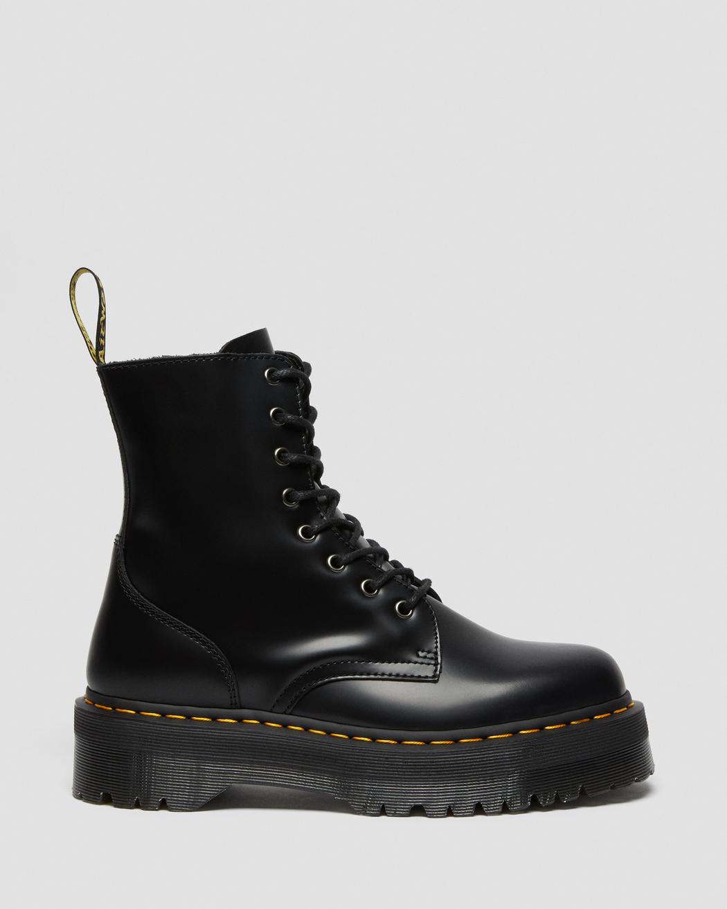 DR.MARTENS Anfibi JADON BLACK POLISHED SMOOTH