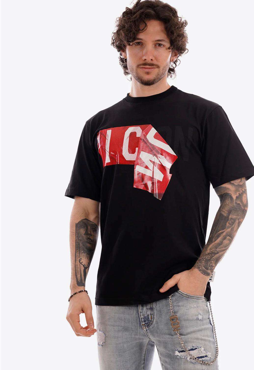 ICON T-SHIRT  LOGO UOMO - IUT012