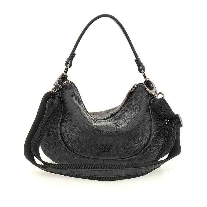 GABS BORSA A SPALLA DONNA MARTY TG M - BULL BLACK - G011170T2-X2428