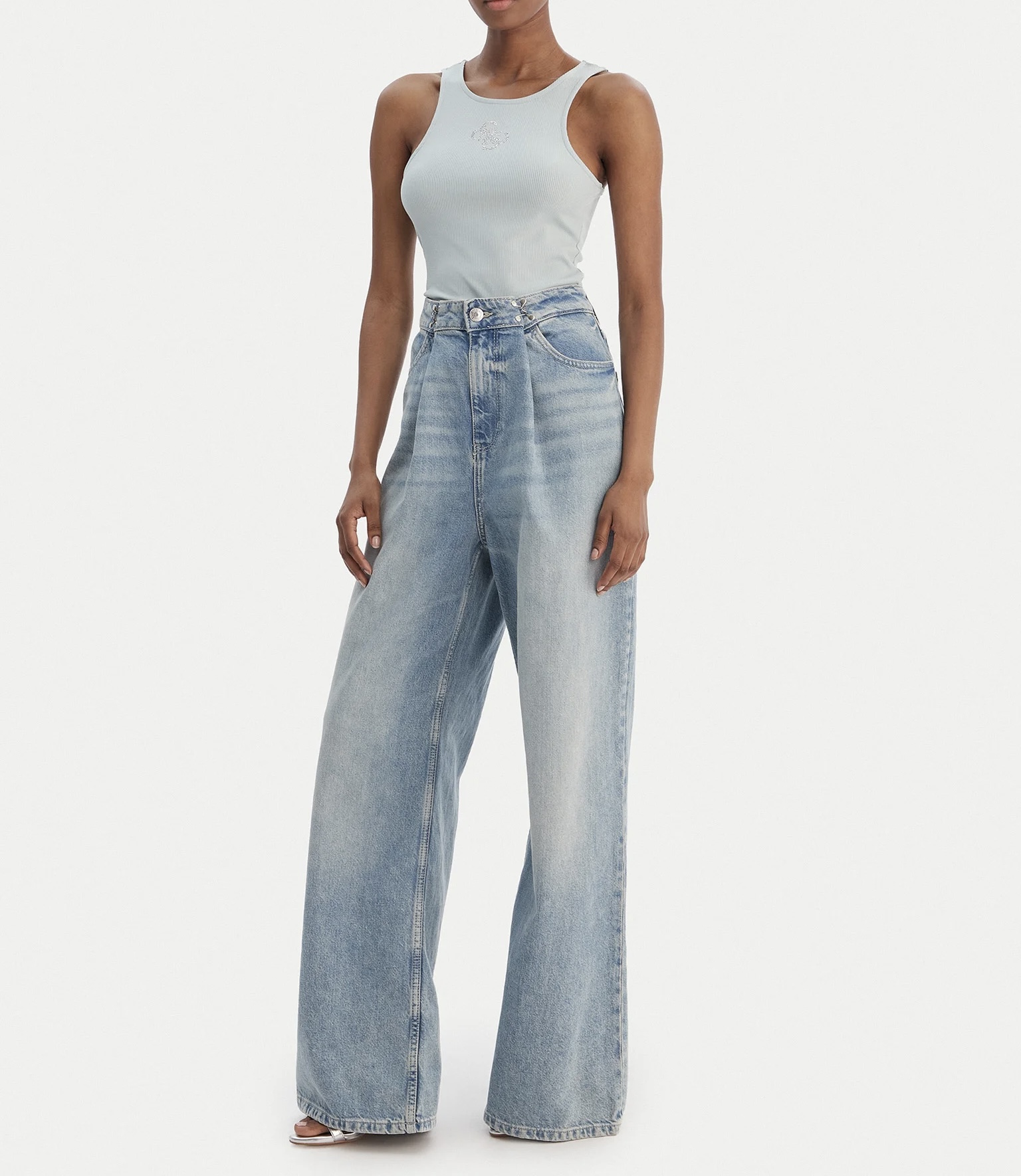 GUESS JEANS CANOTTA DONNA